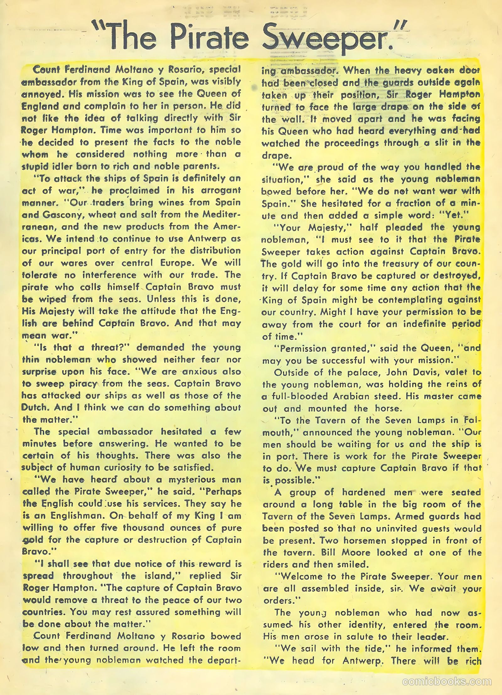 Long John Silver & the Pirates #30 (1956) — page 17 of 36