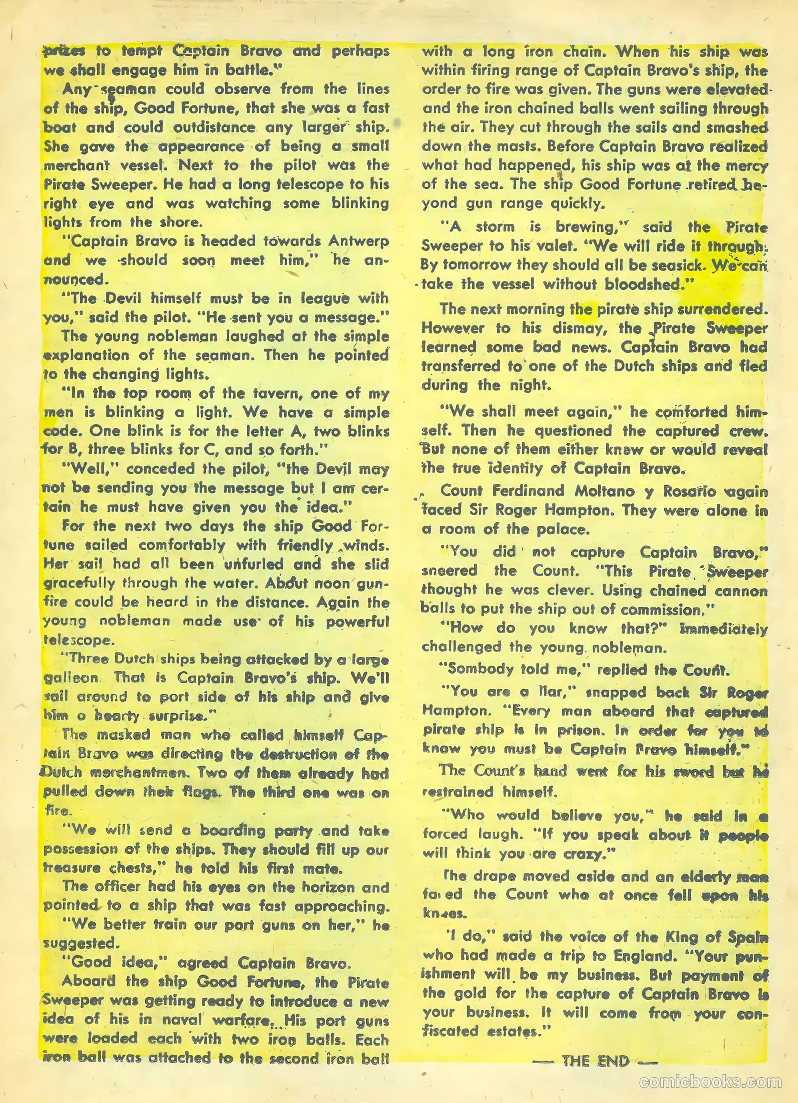 Long John Silver & the Pirates #30 (1956) — page 18 of 36