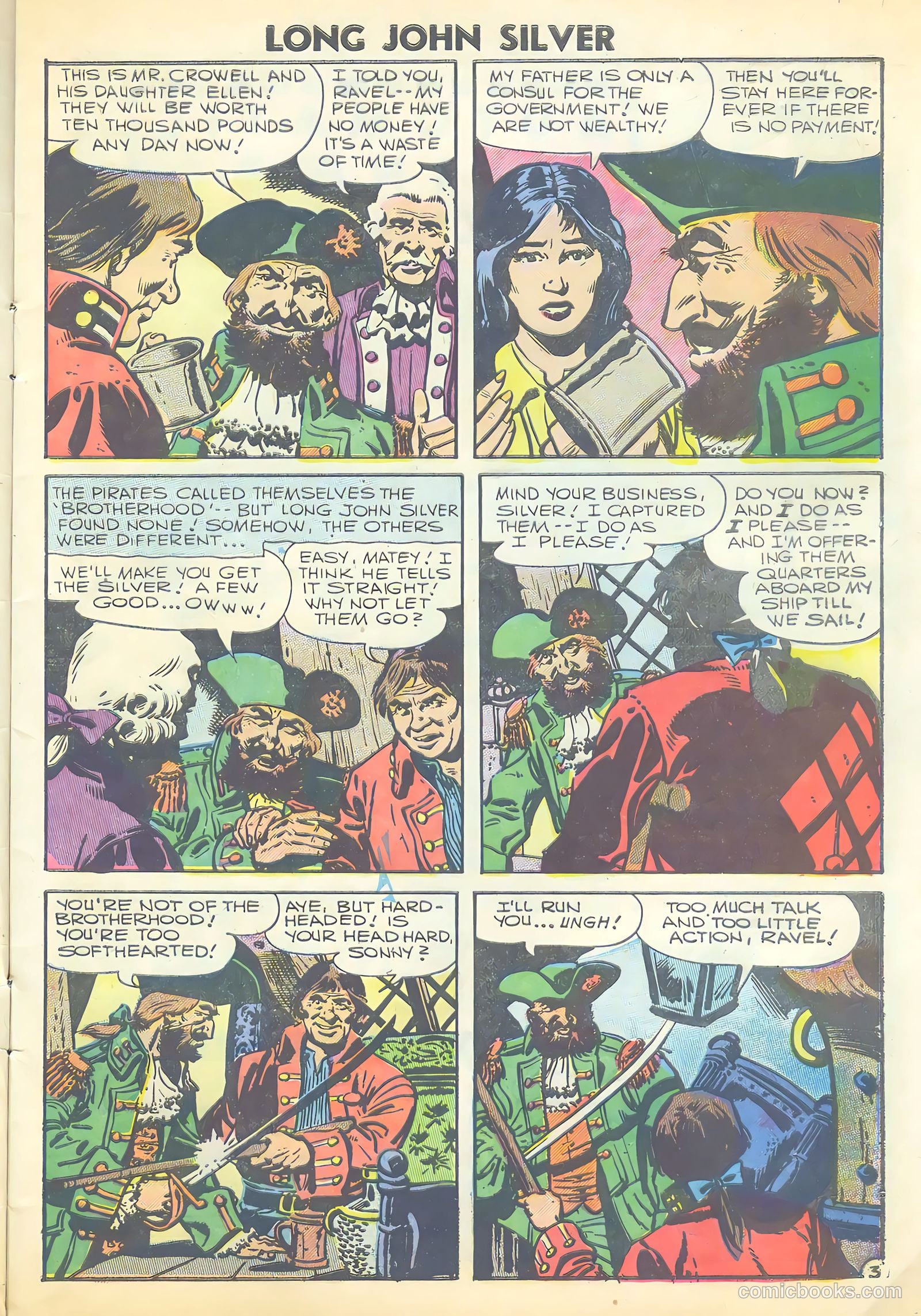 Long John Silver & the Pirates #31 (1956) — page 5 of 36