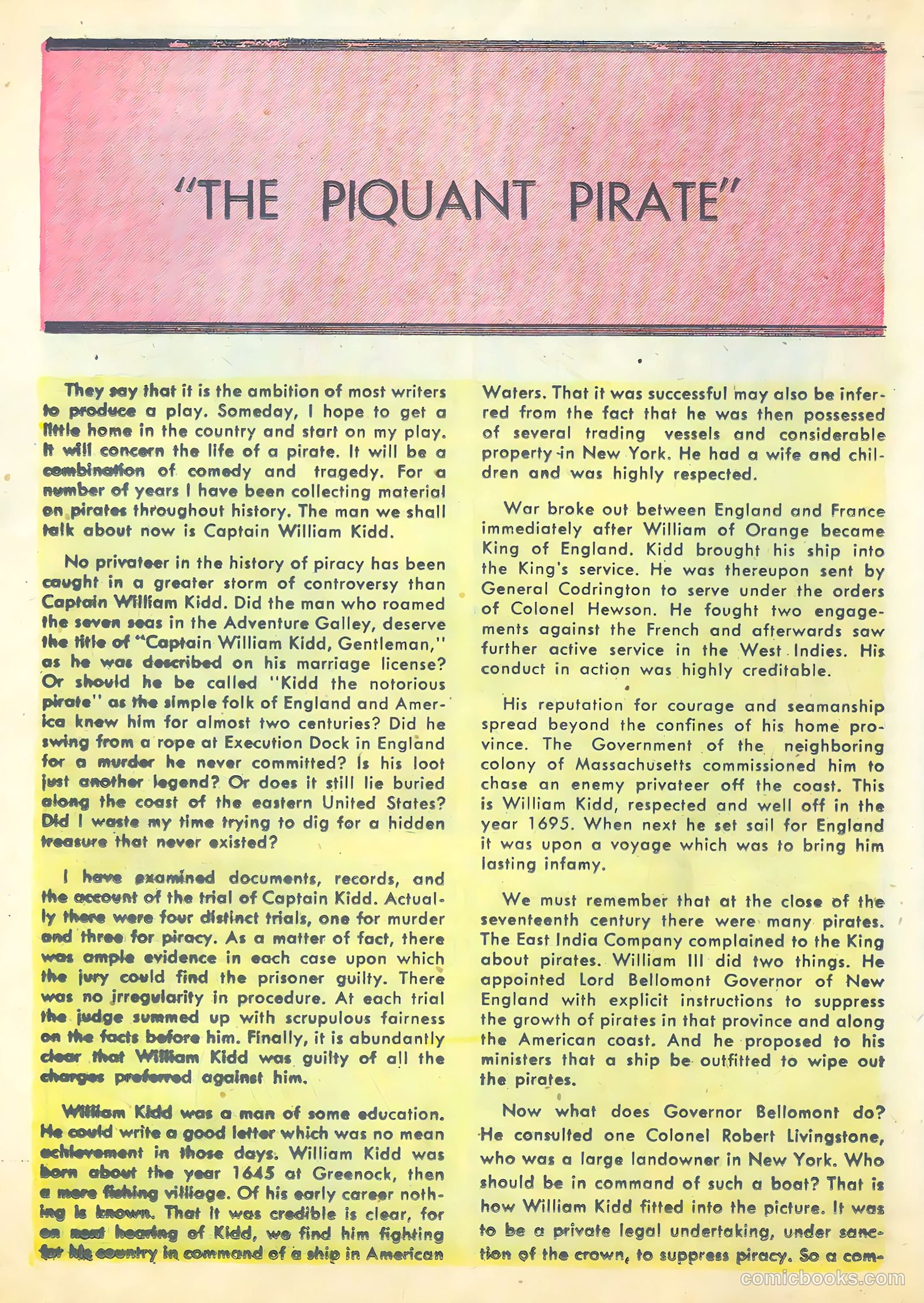 Long John Silver & the Pirates #31 (1956) — page 18 of 36