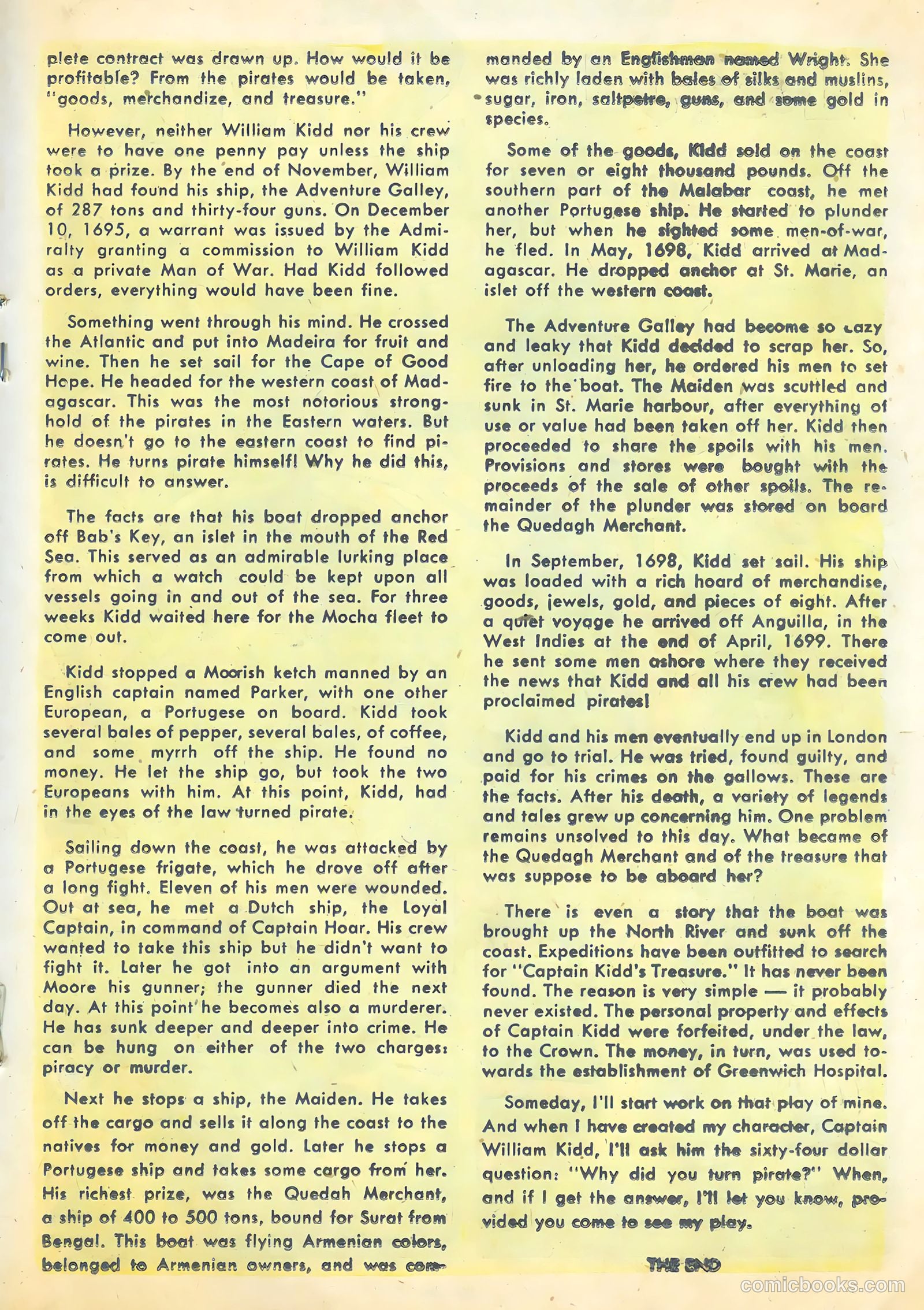 Long John Silver & the Pirates #31 (1956) — page 19 of 36