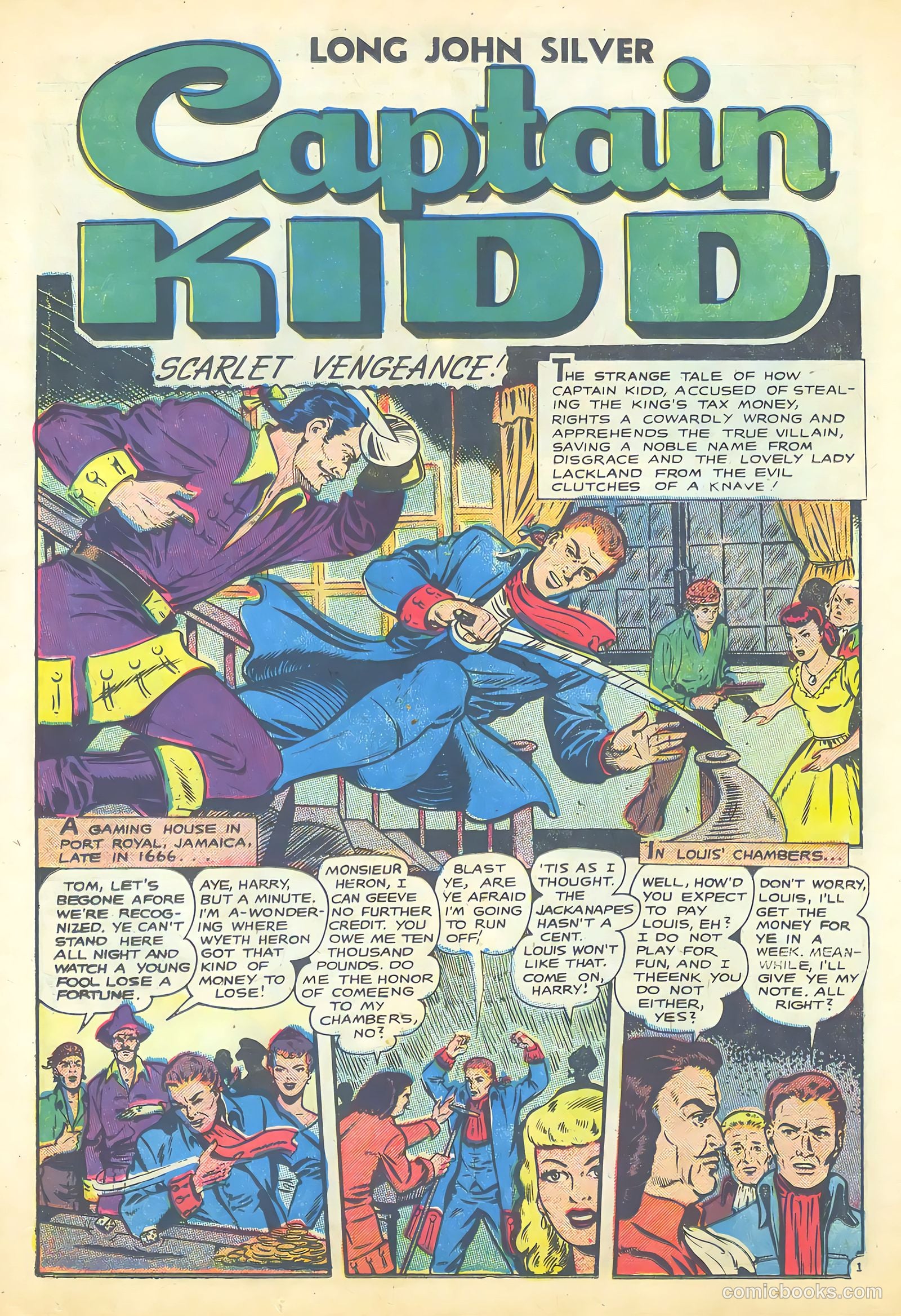 Long John Silver & the Pirates #31 (1956) — page 26 of 36