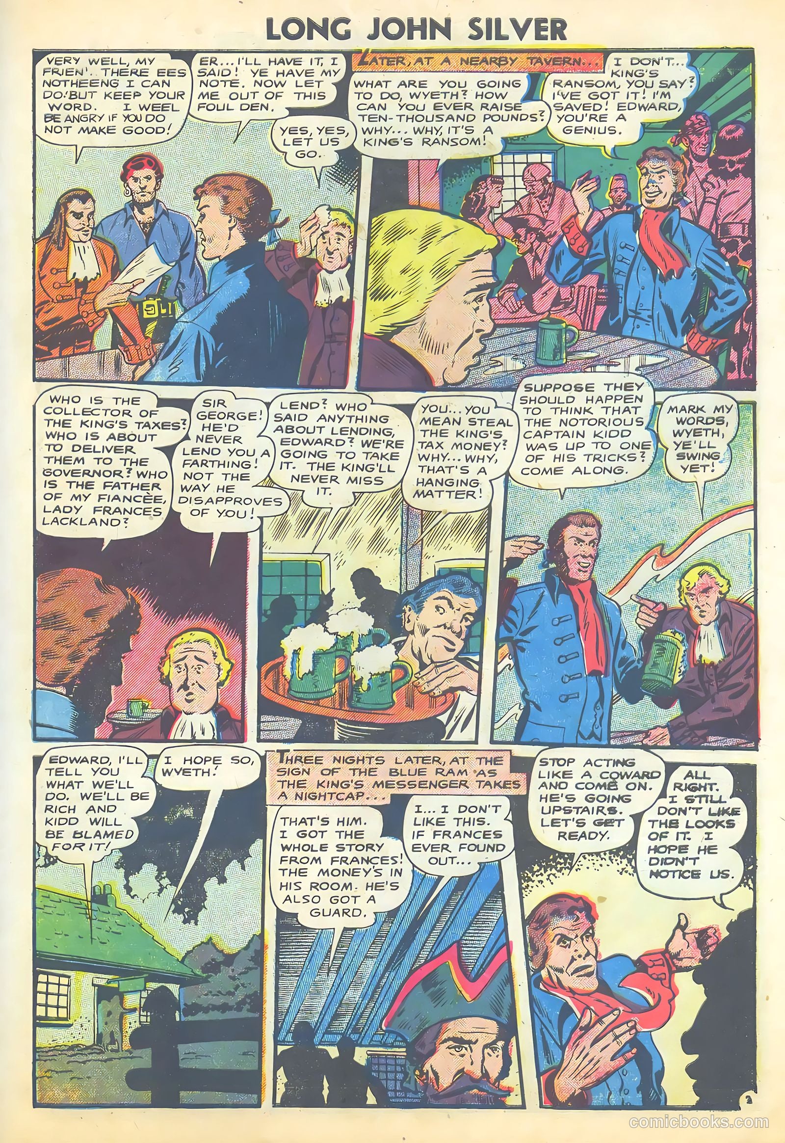 Long John Silver & the Pirates #31 (1956) — page 27 of 36