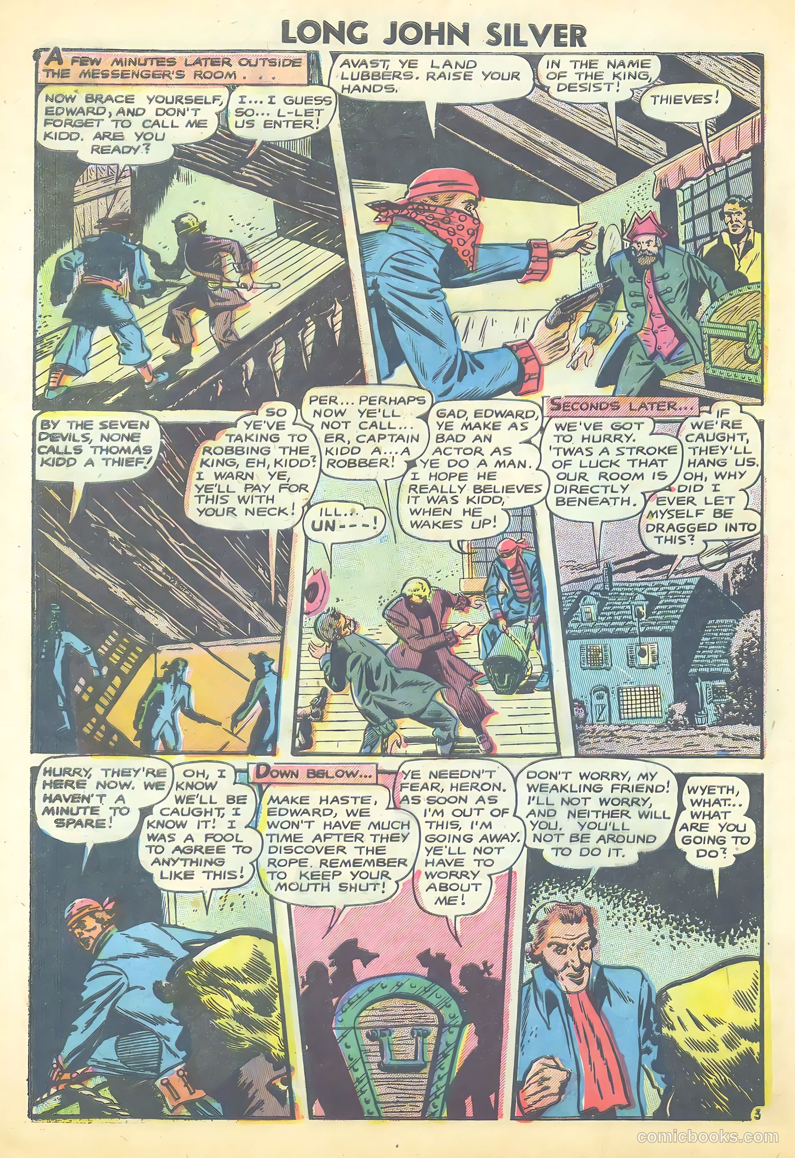 Long John Silver & the Pirates #31 (1956) — page 28 of 36