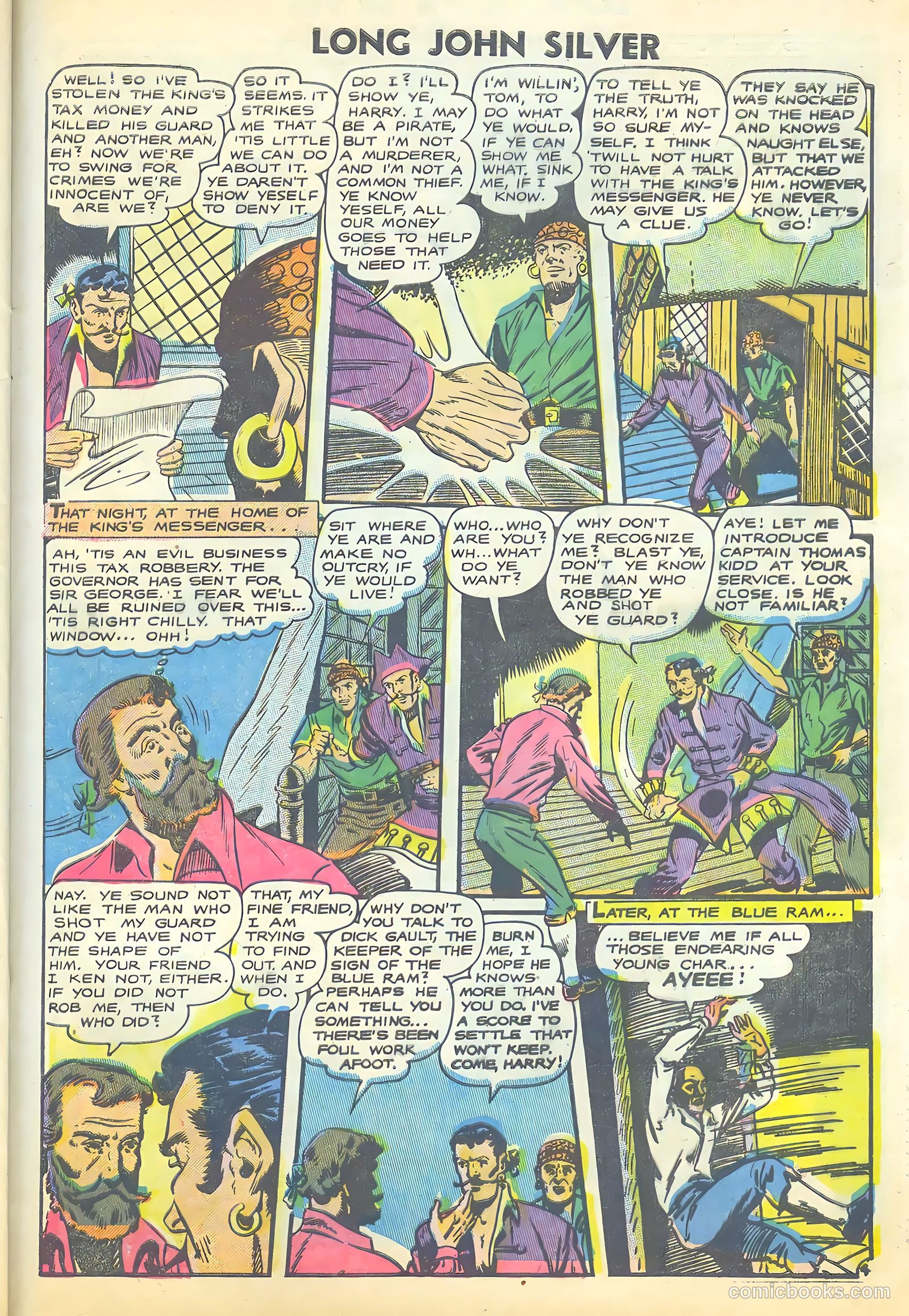 Long John Silver & the Pirates #31 (1956) — page 29 of 36