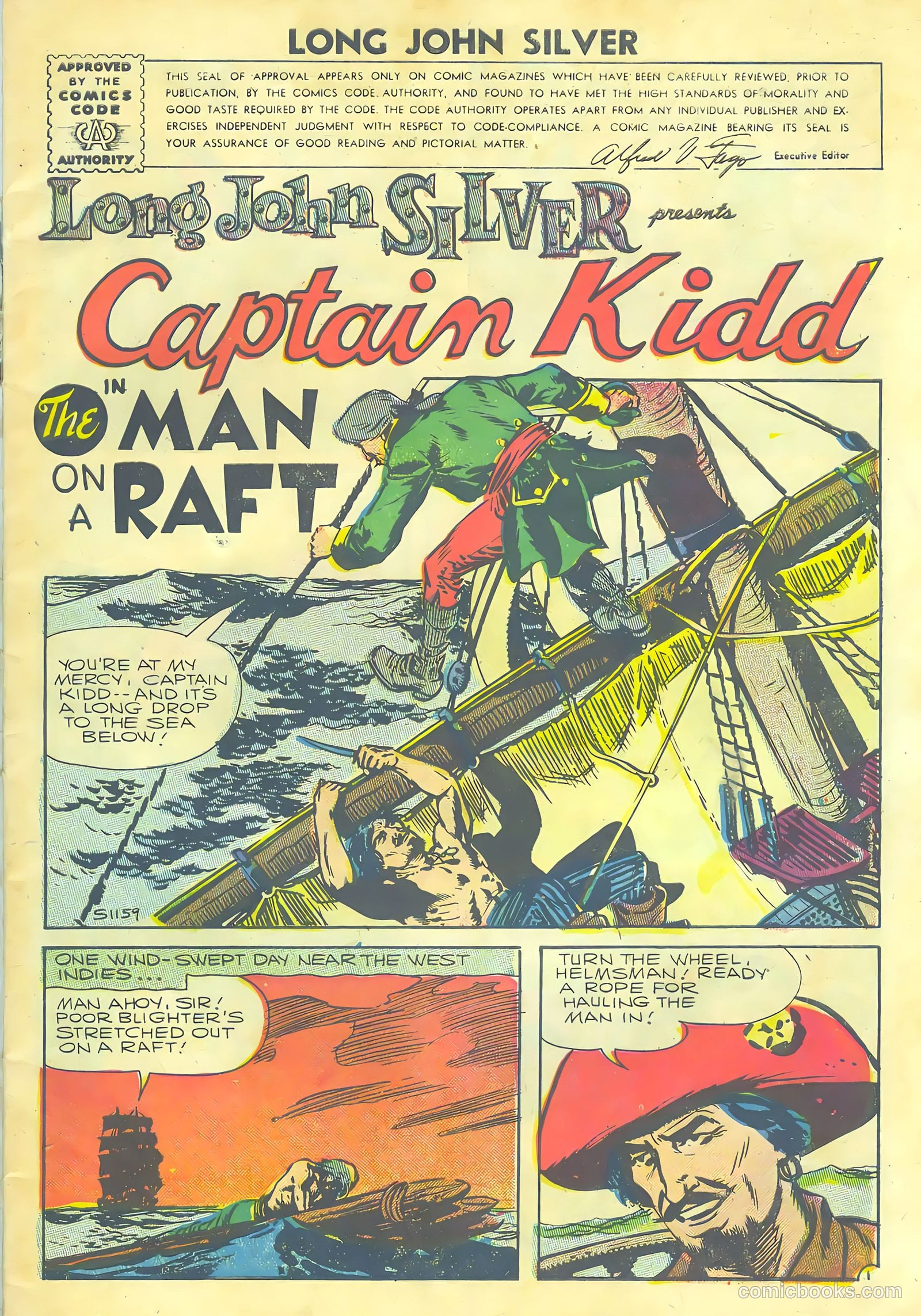 Long John Silver & the Pirates #32 (1957) — page 3 of 36