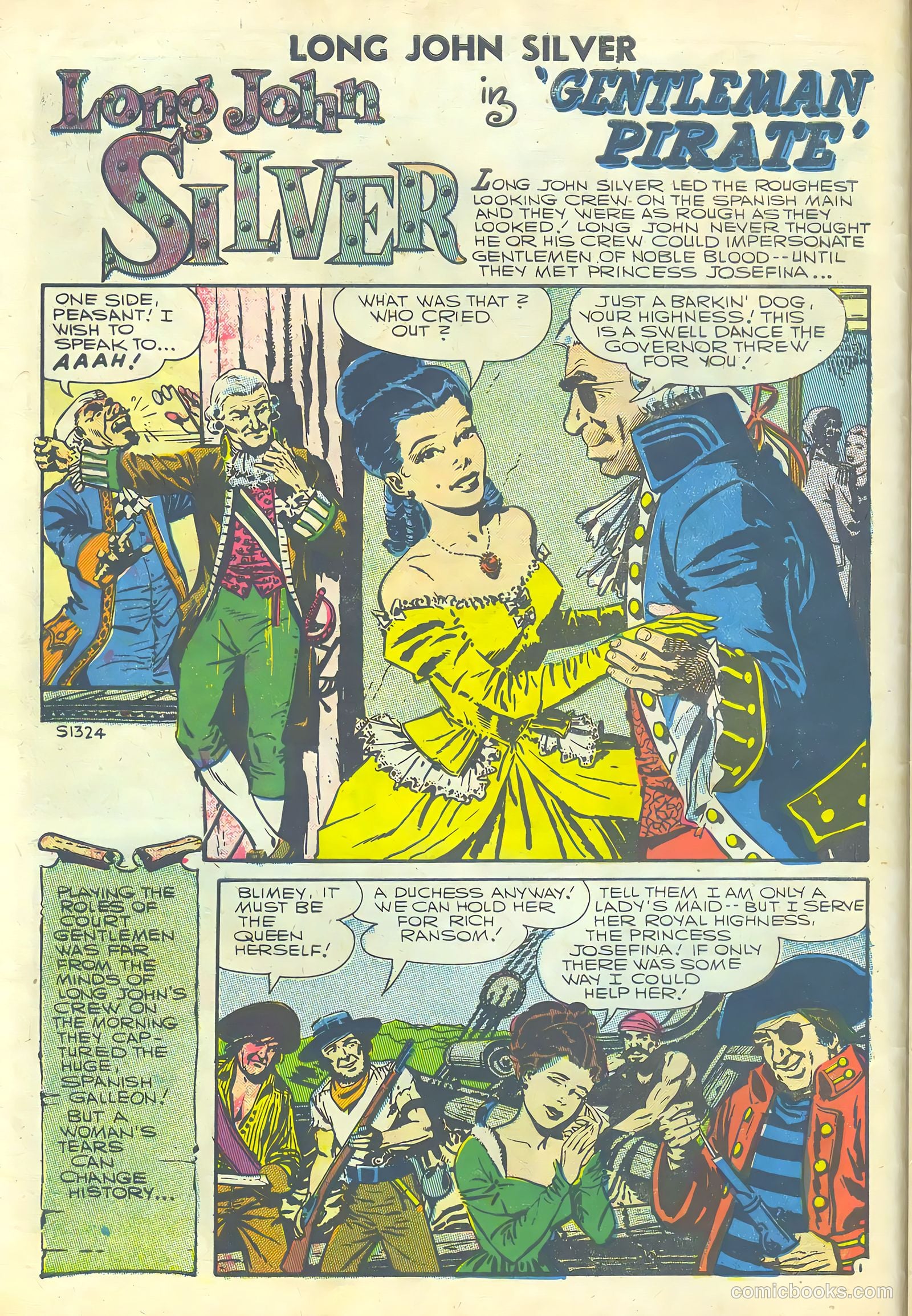 Long John Silver & the Pirates #32 (1957) — page 10 of 36