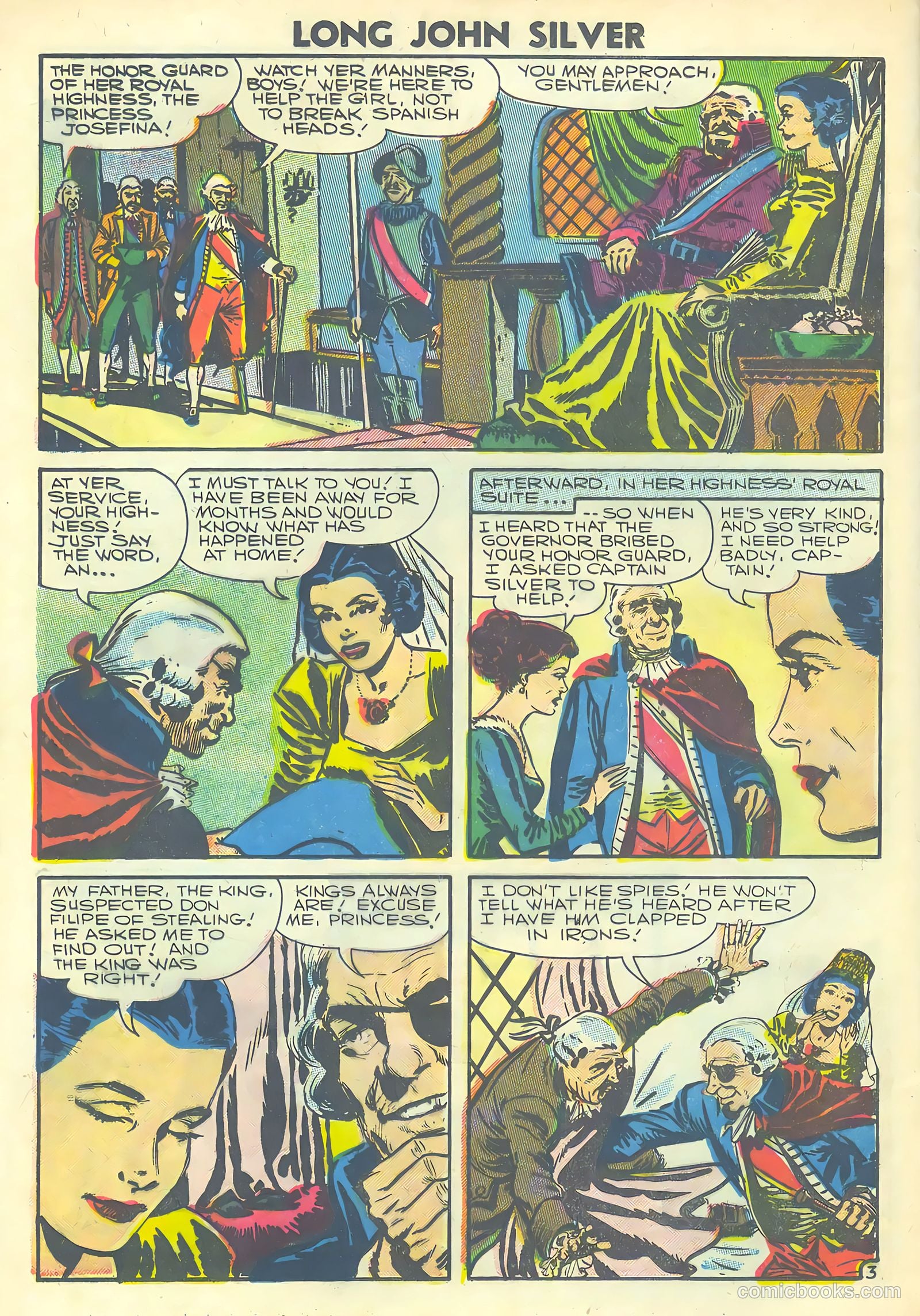 Long John Silver & the Pirates #32 (1957) — page 12 of 36