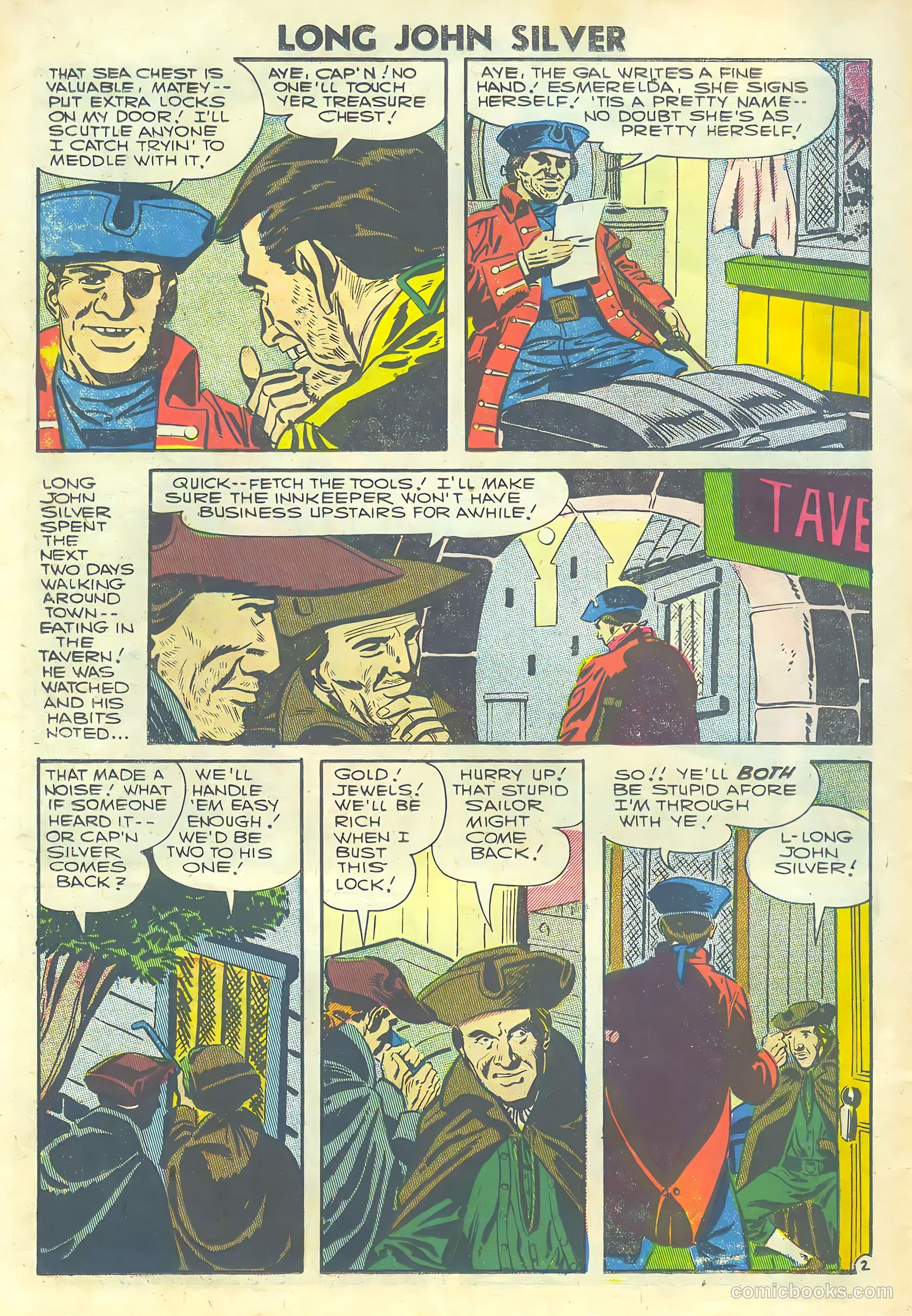 Long John Silver & the Pirates #32 (1957) — page 26 of 36