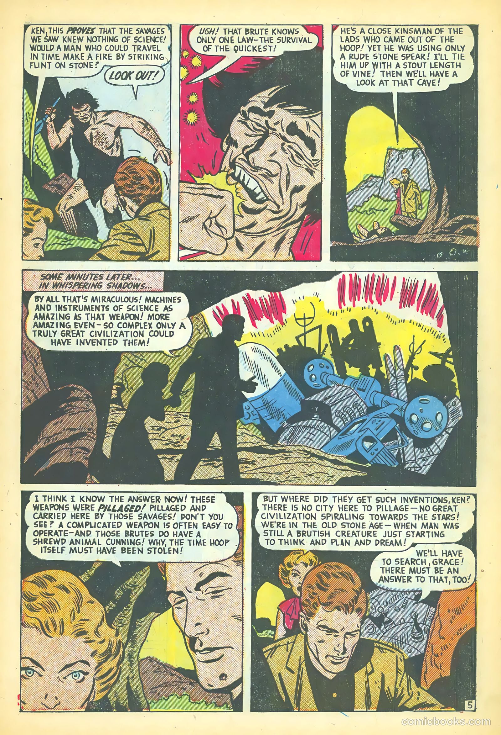 Lost Worlds #5 (1952) — page 7 of 36
