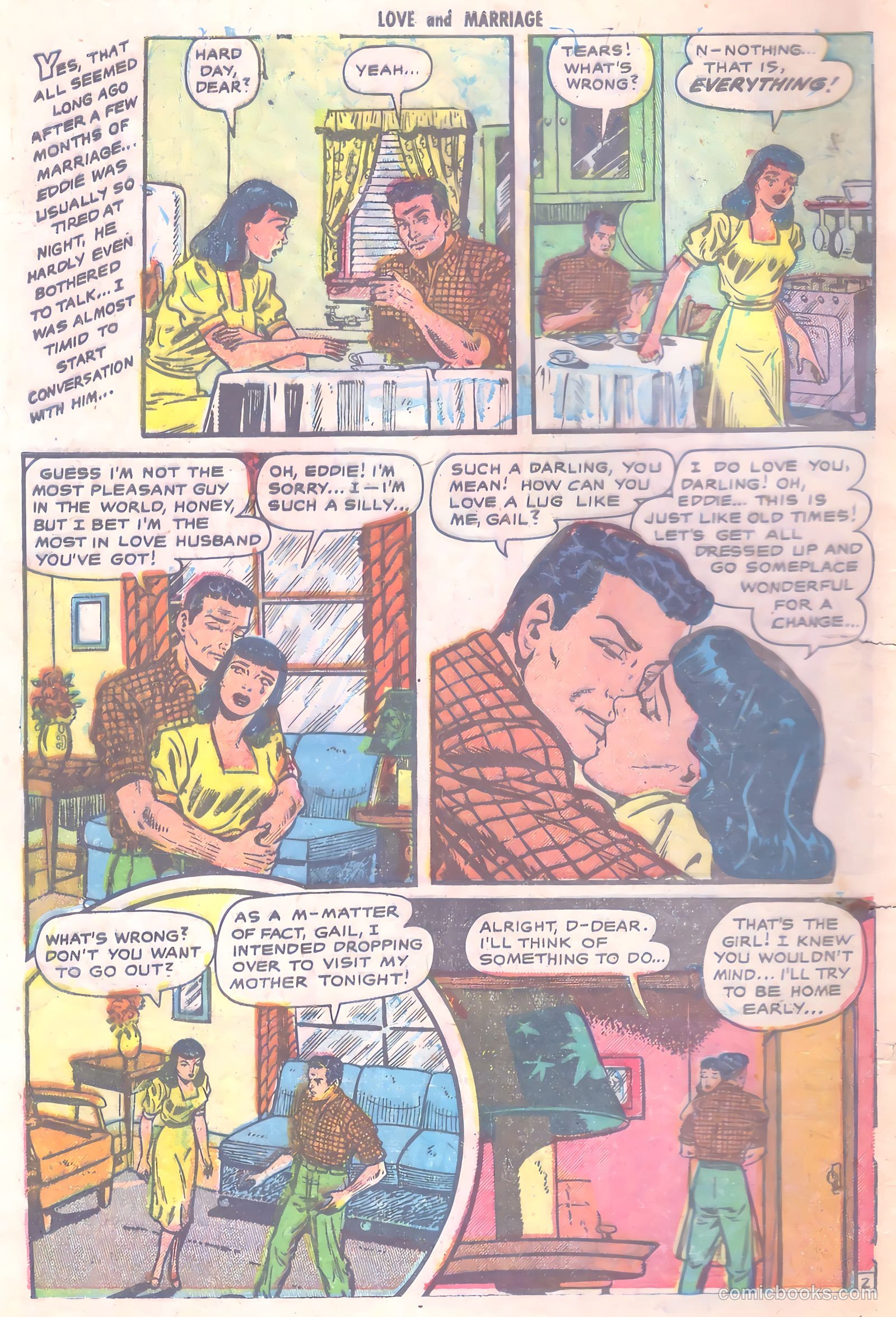 Love and Marriage #1 (1952) — page 4 of 36