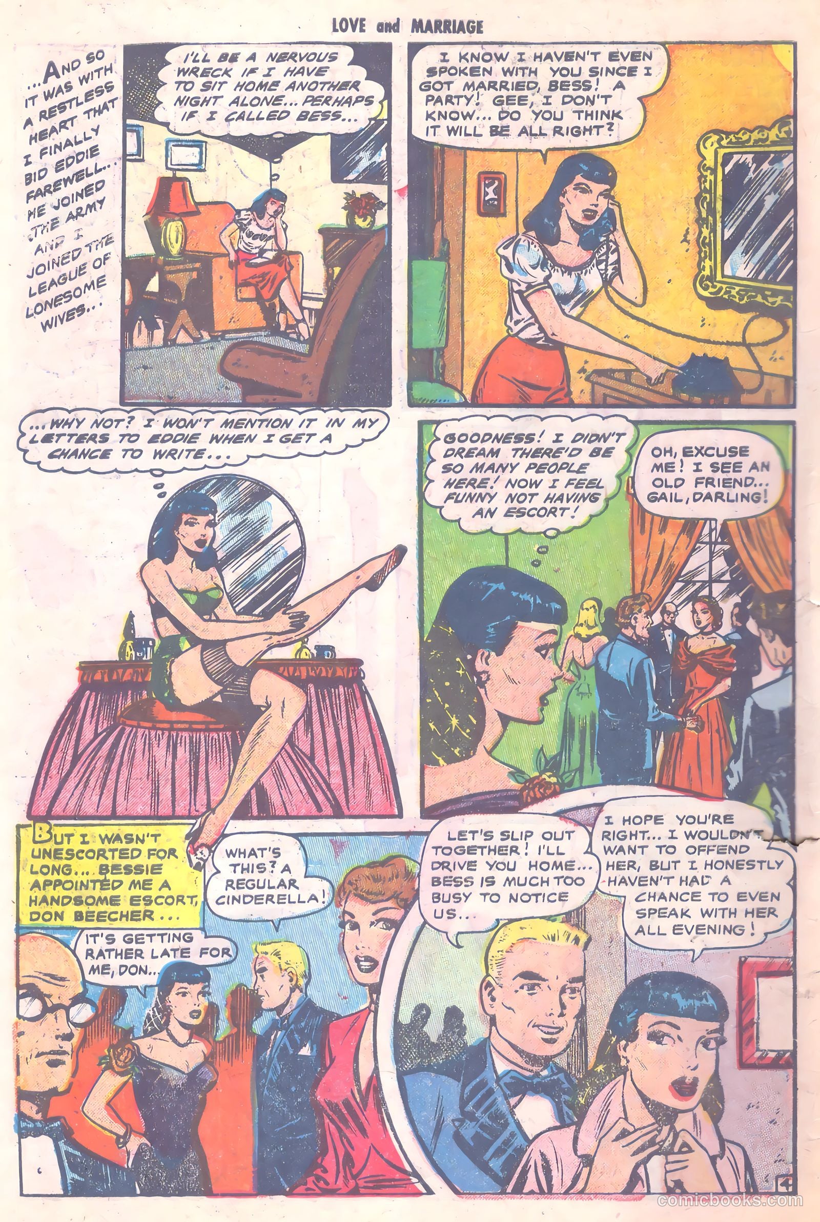 Love and Marriage #1 (1952) — page 6 of 36