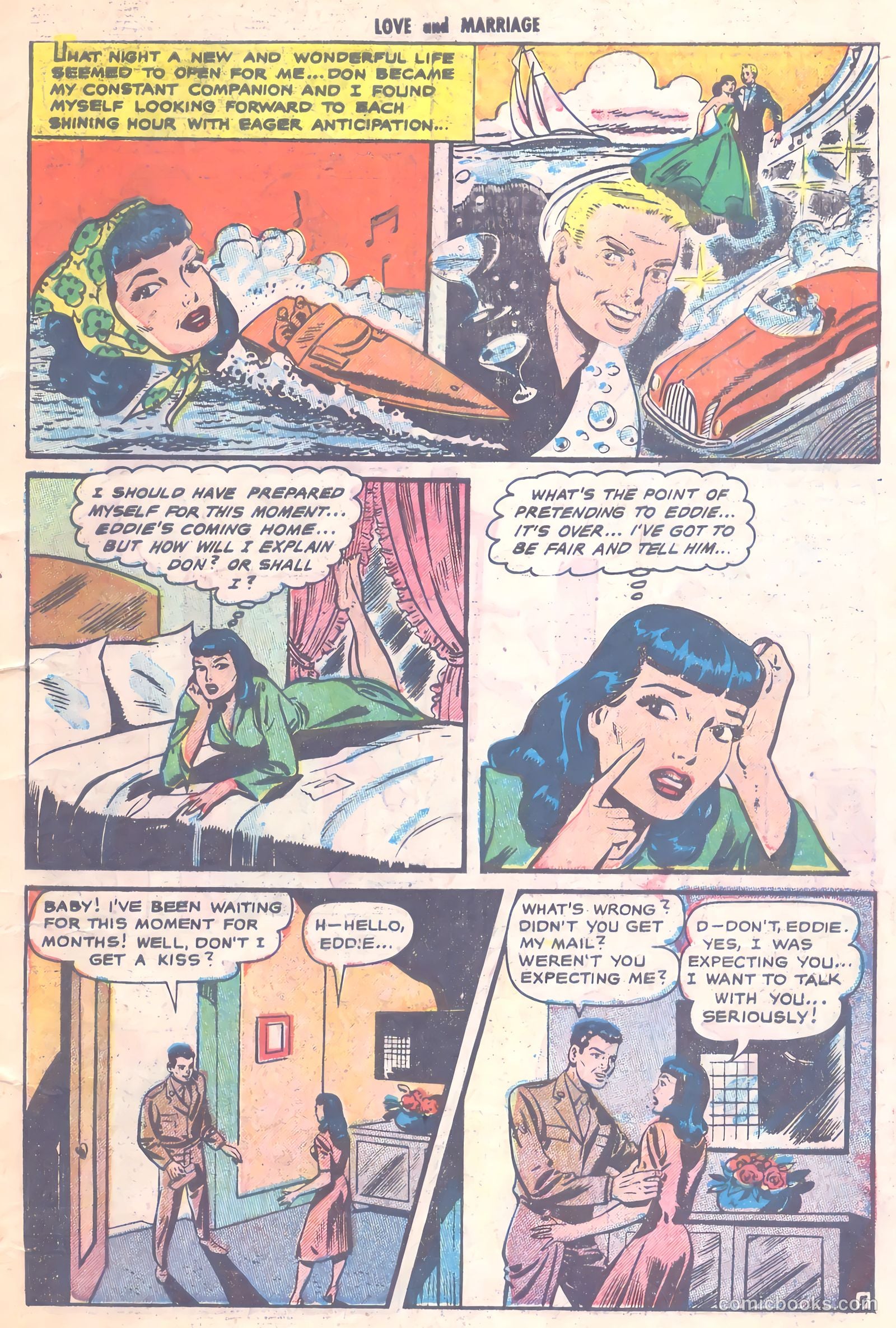 Love and Marriage #1 (1952) — page 7 of 36