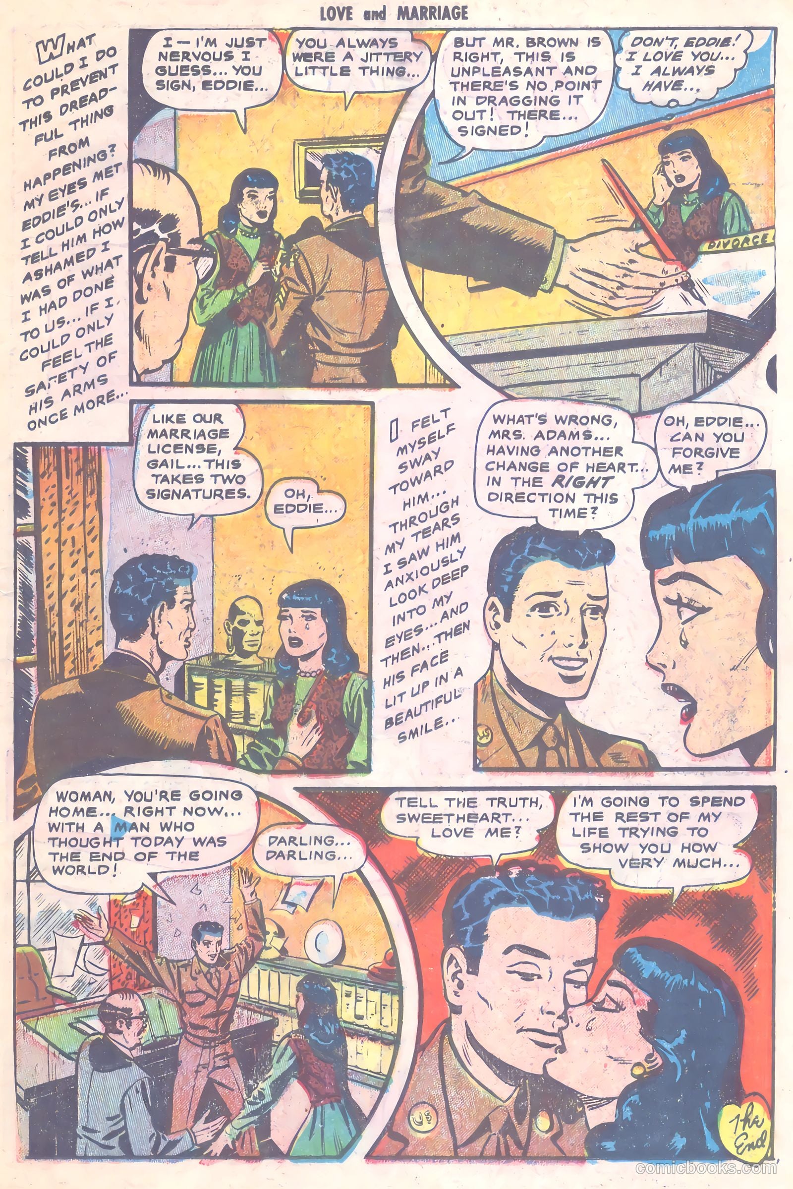 Love and Marriage #1 (1952) — page 11 of 36