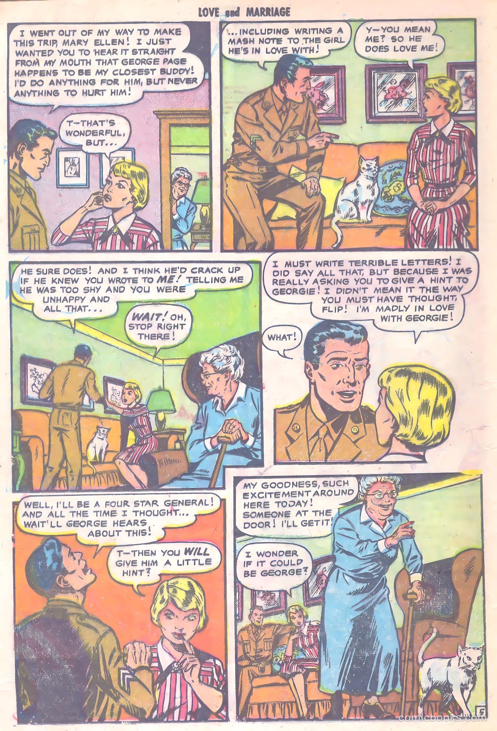 Love and Marriage #1 (1952) — page 16 of 36