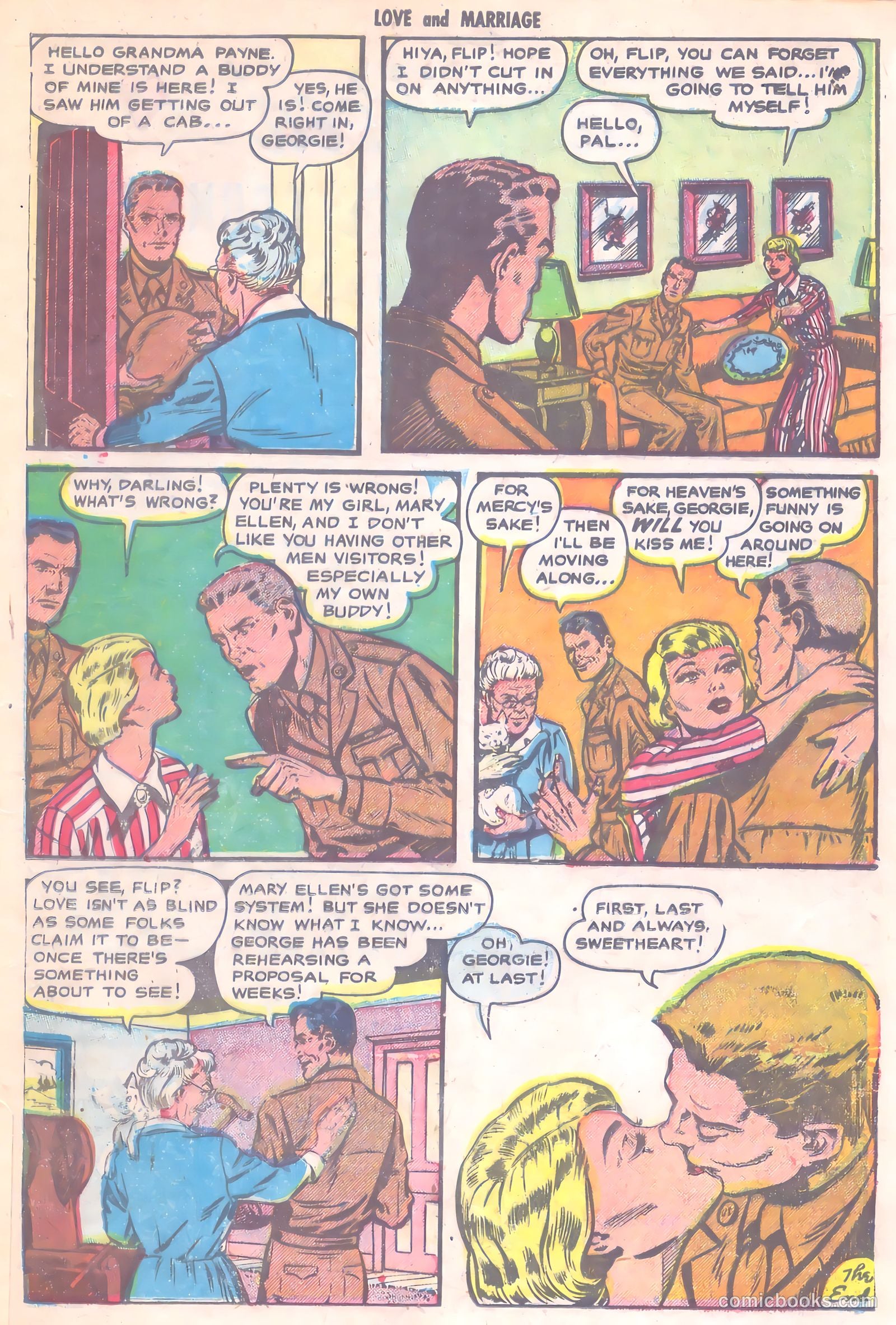 Love and Marriage #1 (1952) — page 17 of 36