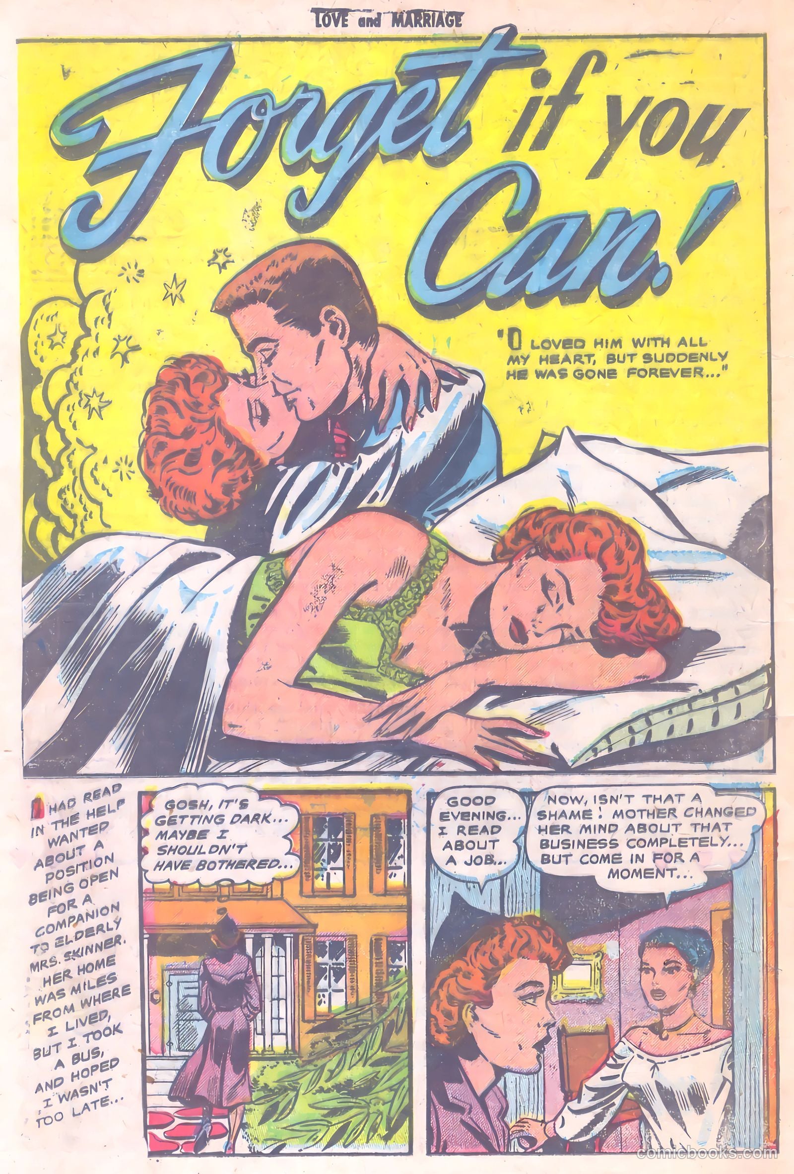 Love and Marriage #1 (1952) — page 20 of 36
