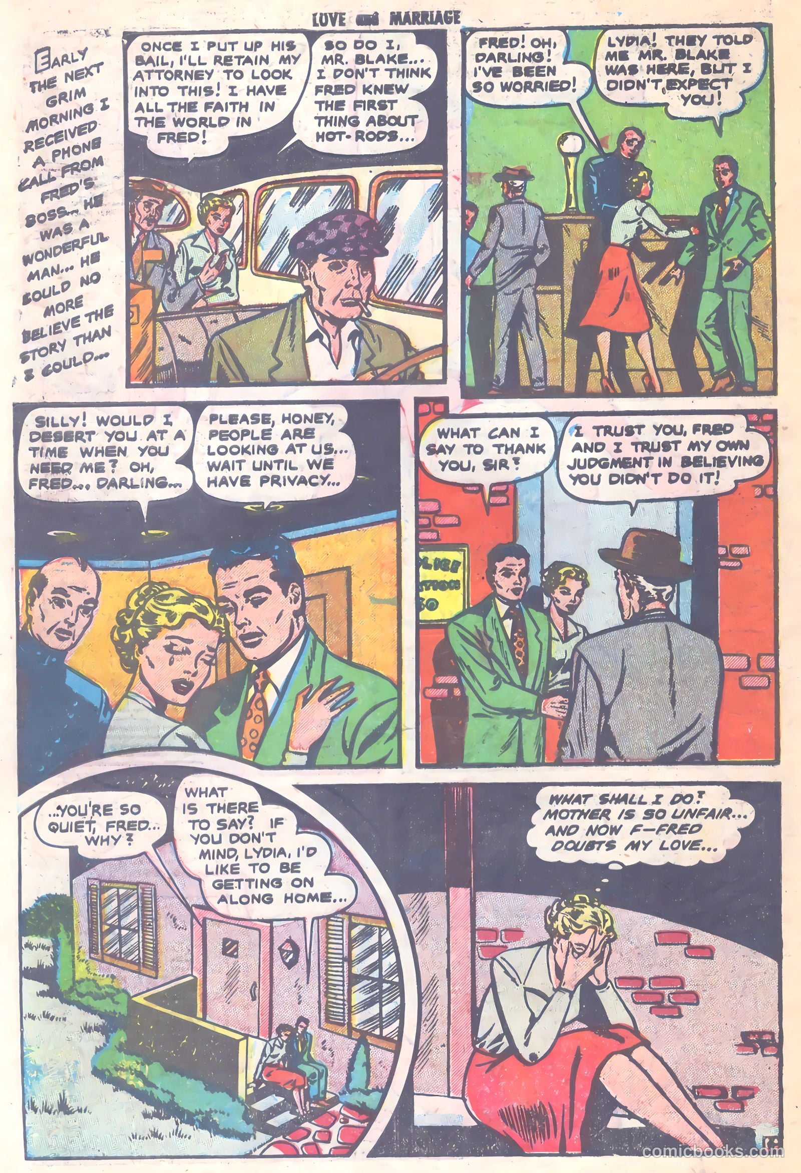 Love and Marriage #1 (1952) — page 30 of 36