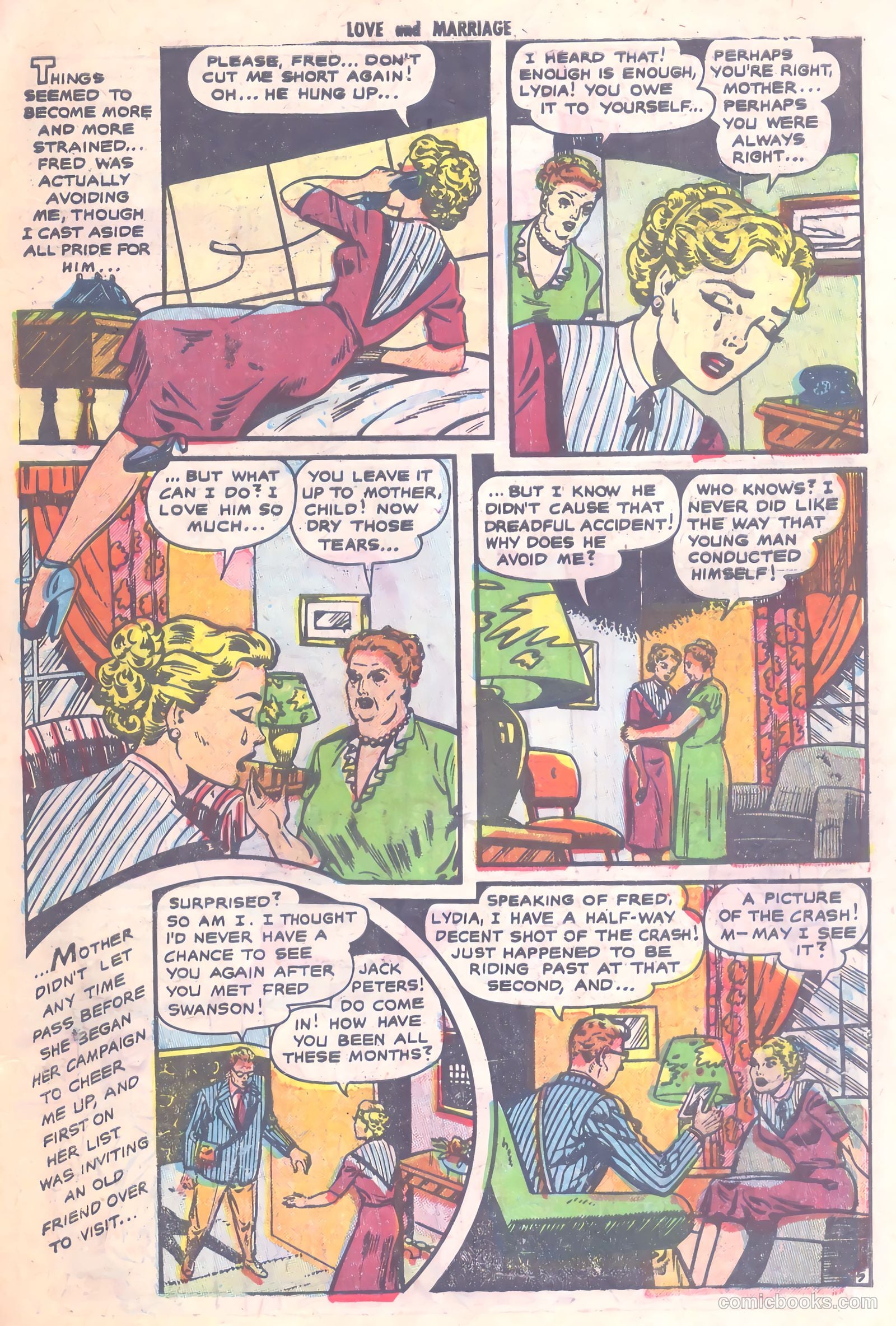 Love and Marriage #1 (1952) — page 31 of 36