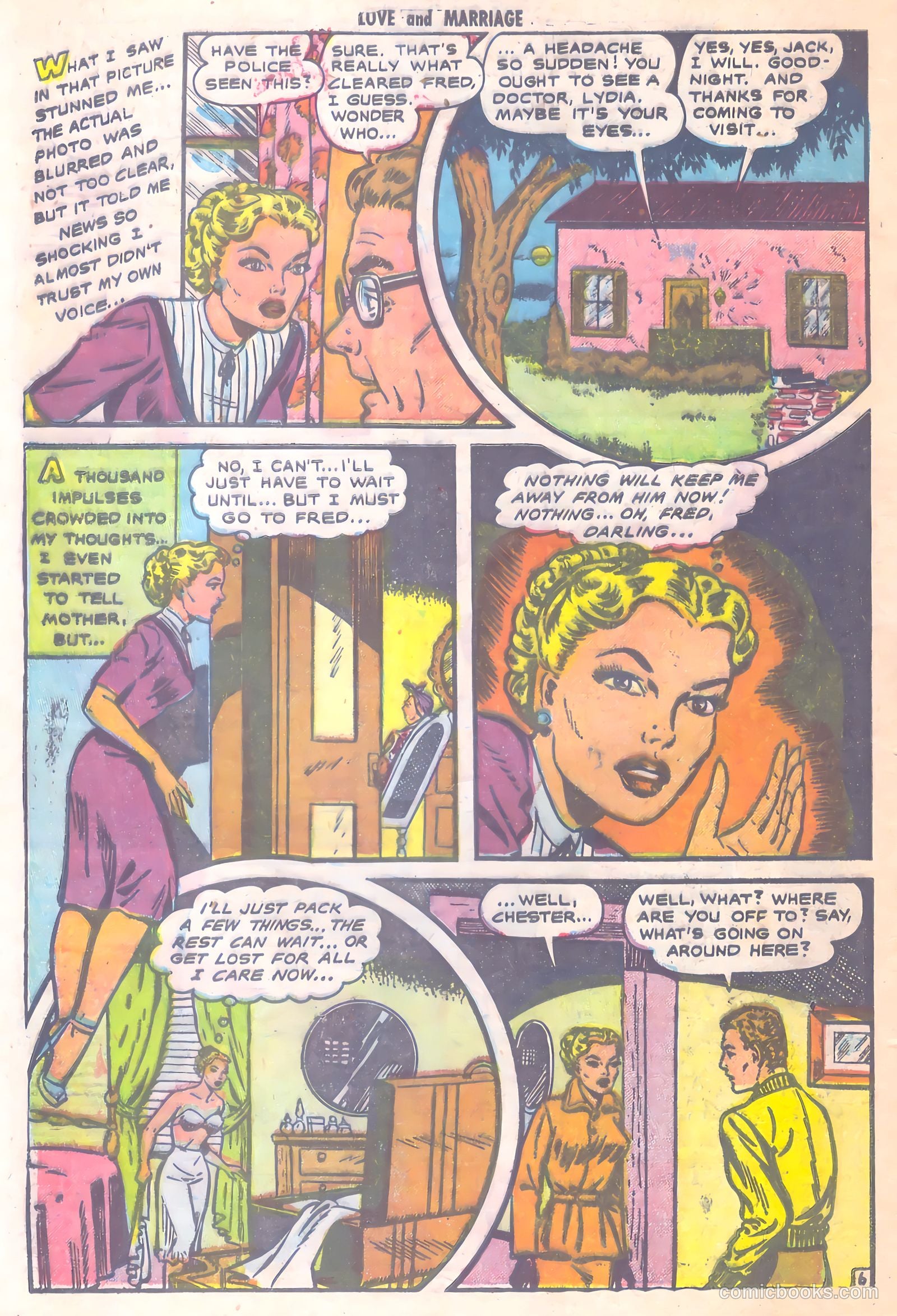 Love and Marriage #1 (1952) — page 32 of 36