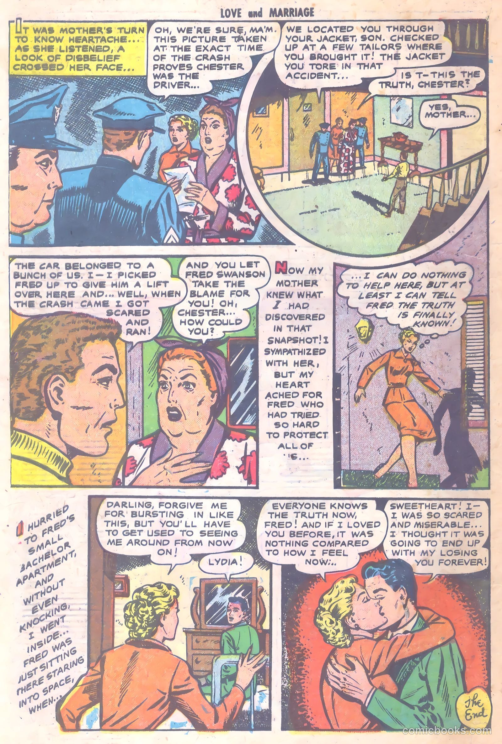 Love and Marriage #1 (1952) — page 34 of 36