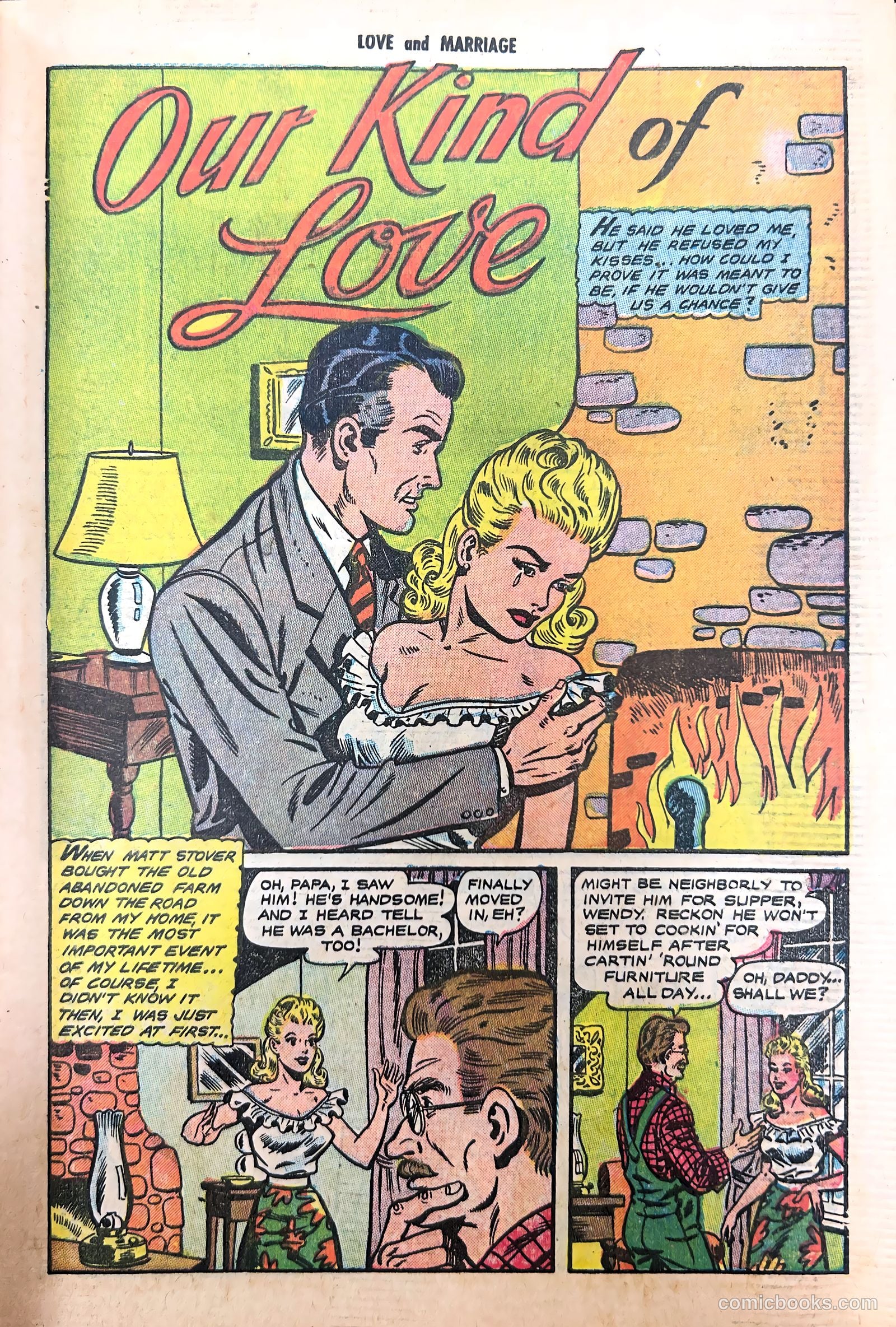 Love and Marriage #14 (1954) — page 3 of 36