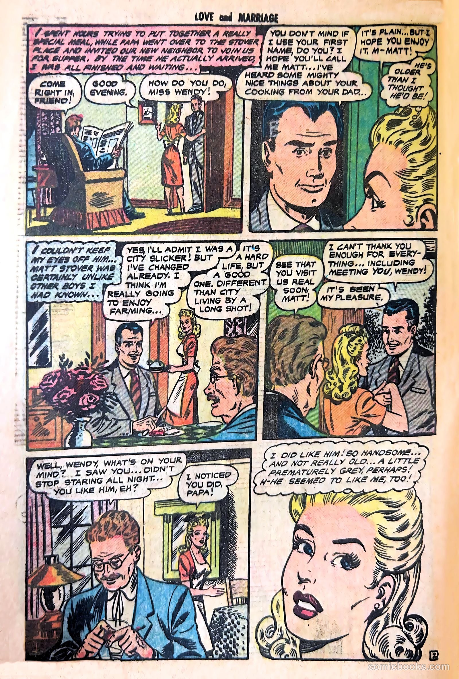 Love and Marriage #14 (1954) — page 4 of 36
