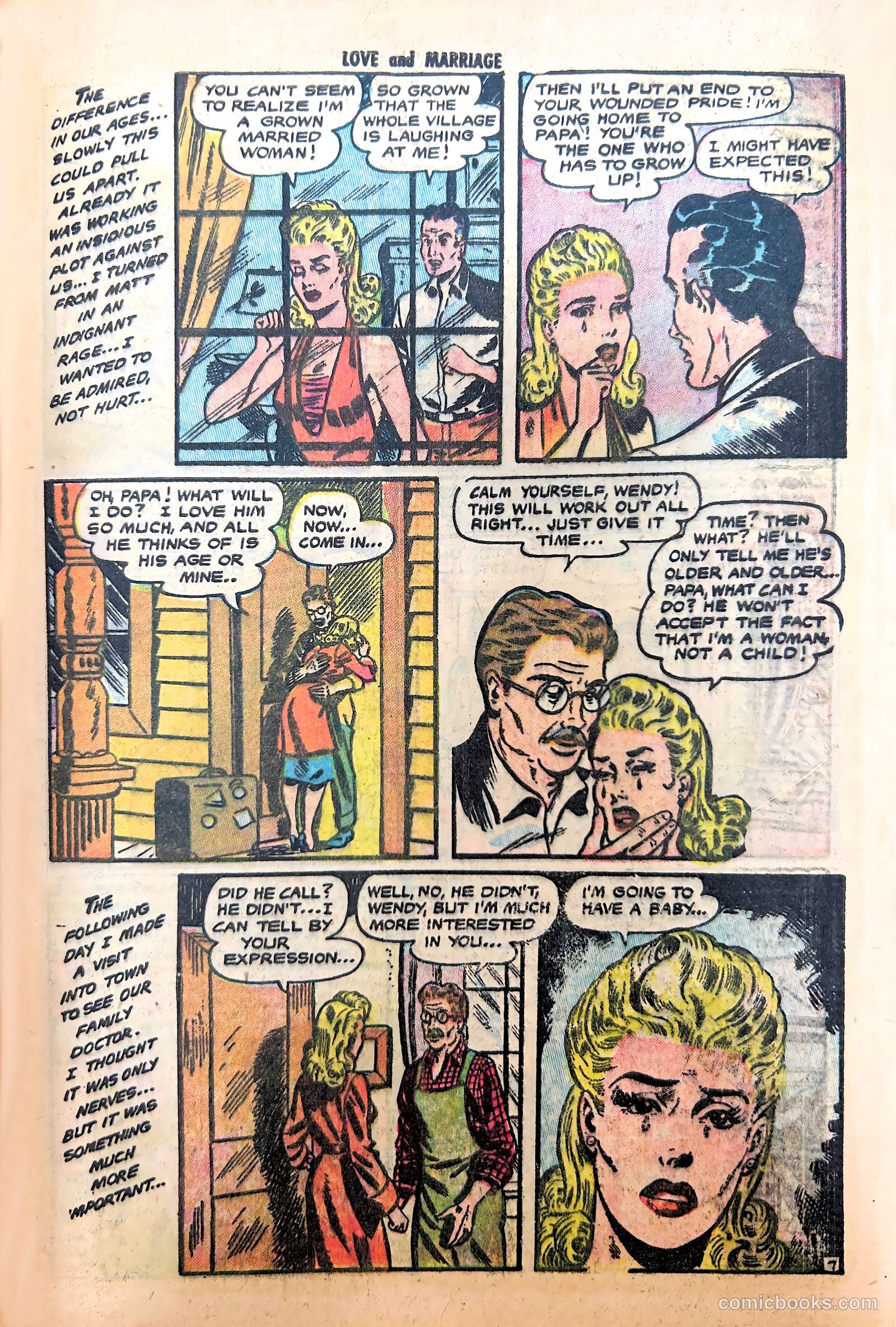 Love and Marriage #14 (1954) — page 9 of 36