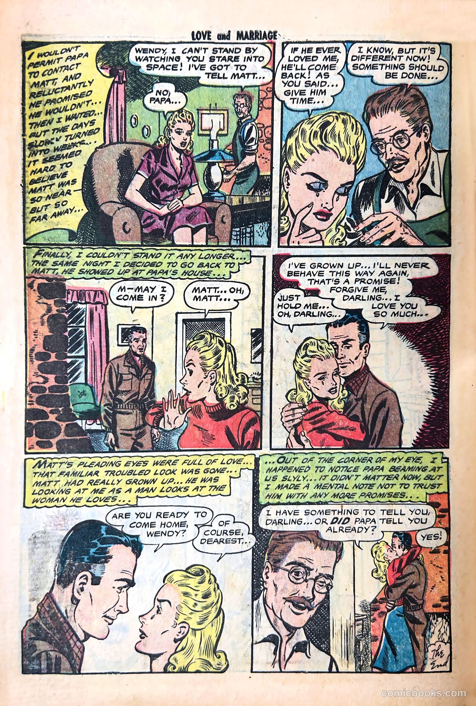 Love and Marriage #14 (1954) — page 10 of 36