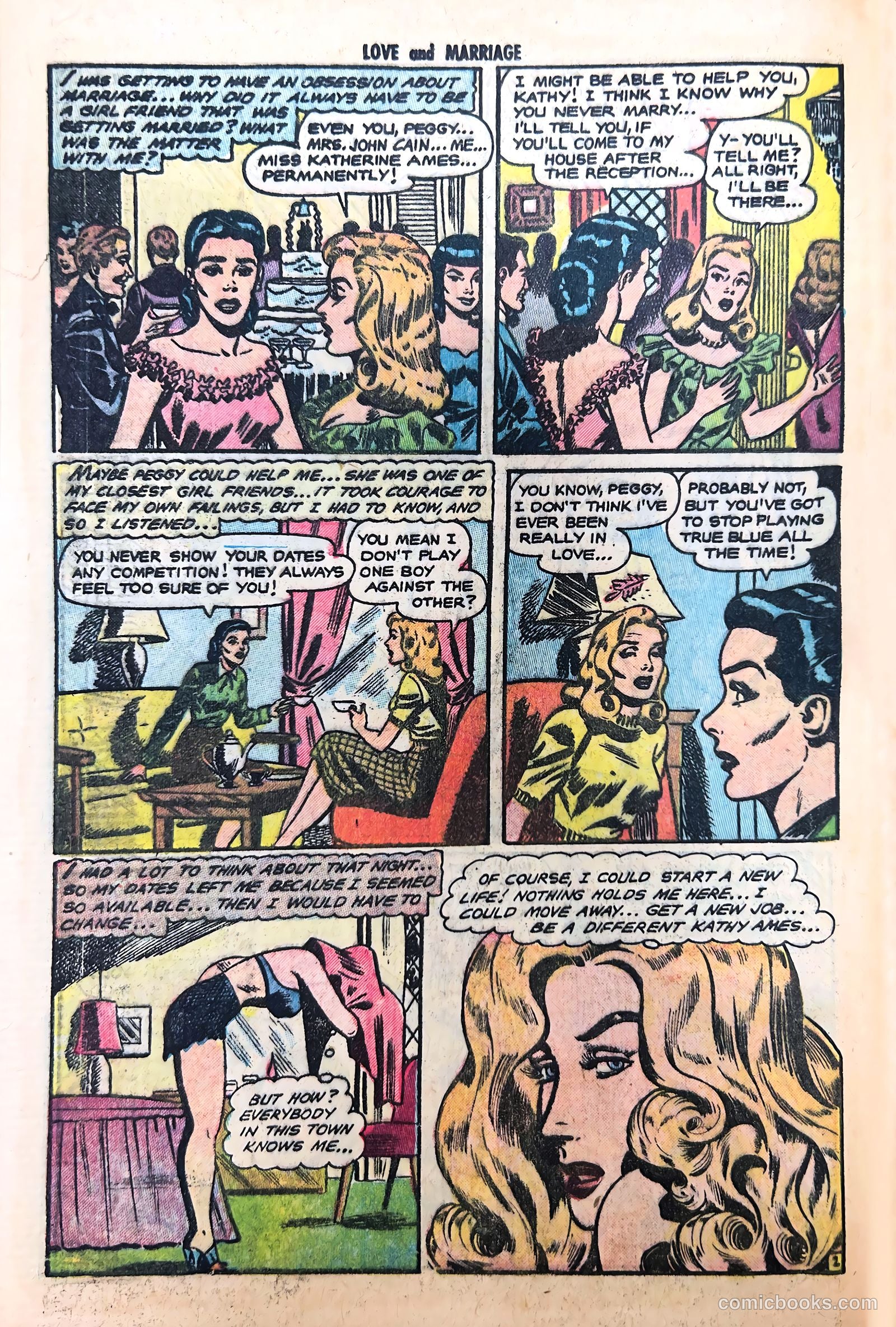 Love and Marriage #14 (1954) — page 12 of 36