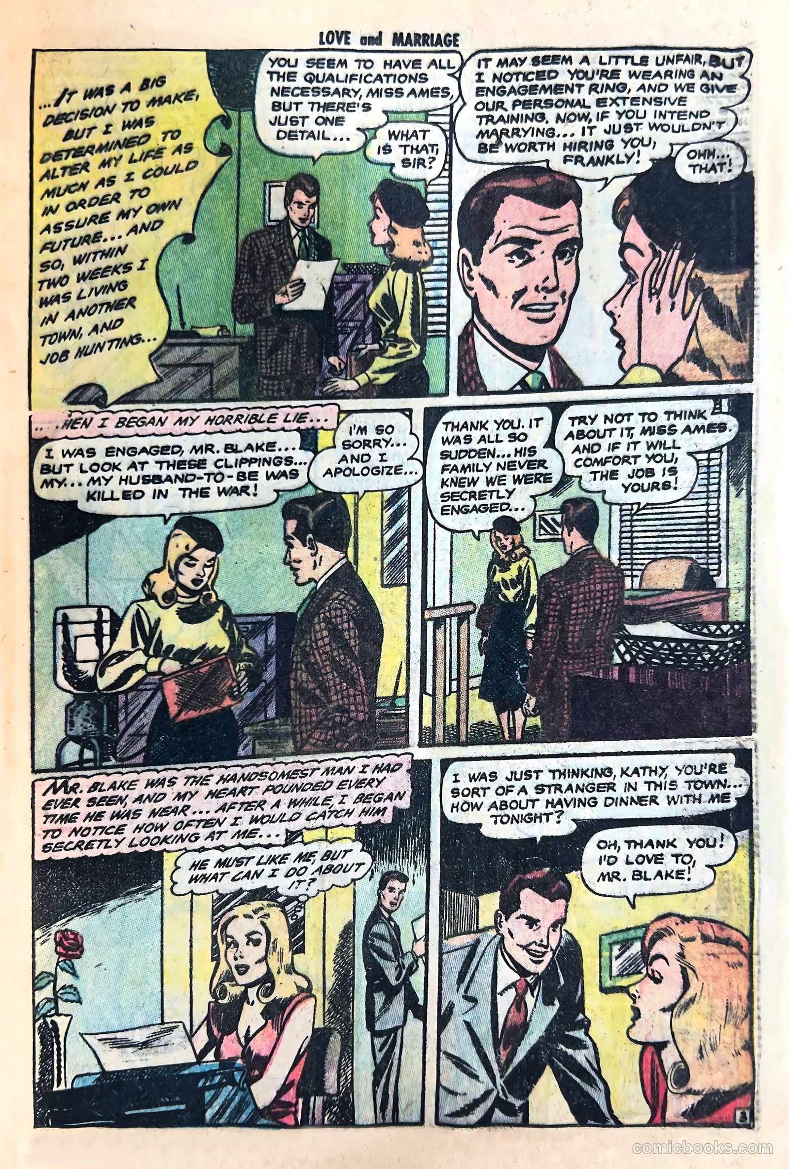 Love and Marriage #14 (1954) — page 13 of 36