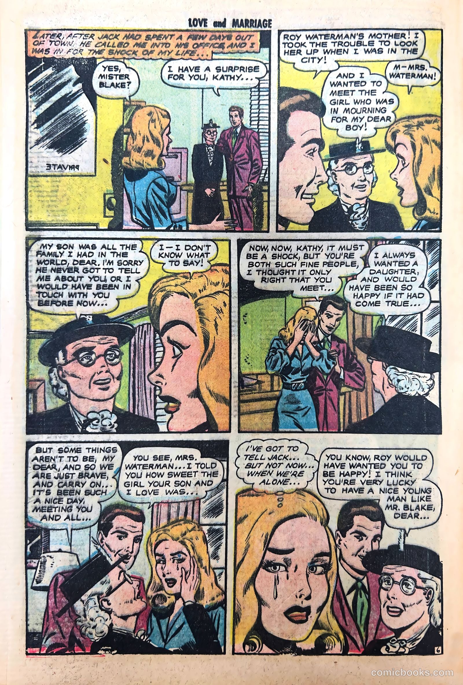 Love and Marriage #14 (1954) — page 16 of 36