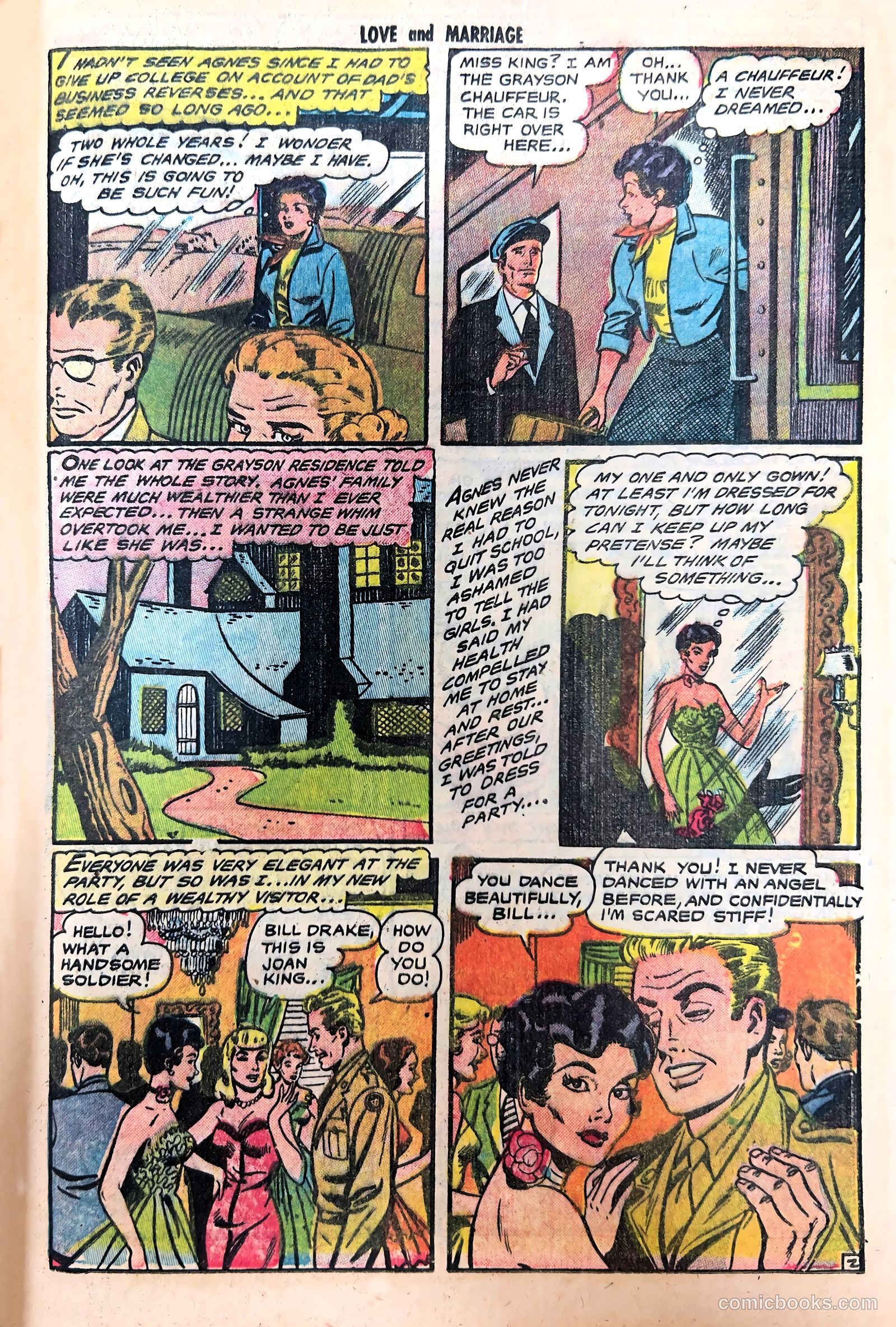 Love and Marriage #14 (1954) — page 21 of 36