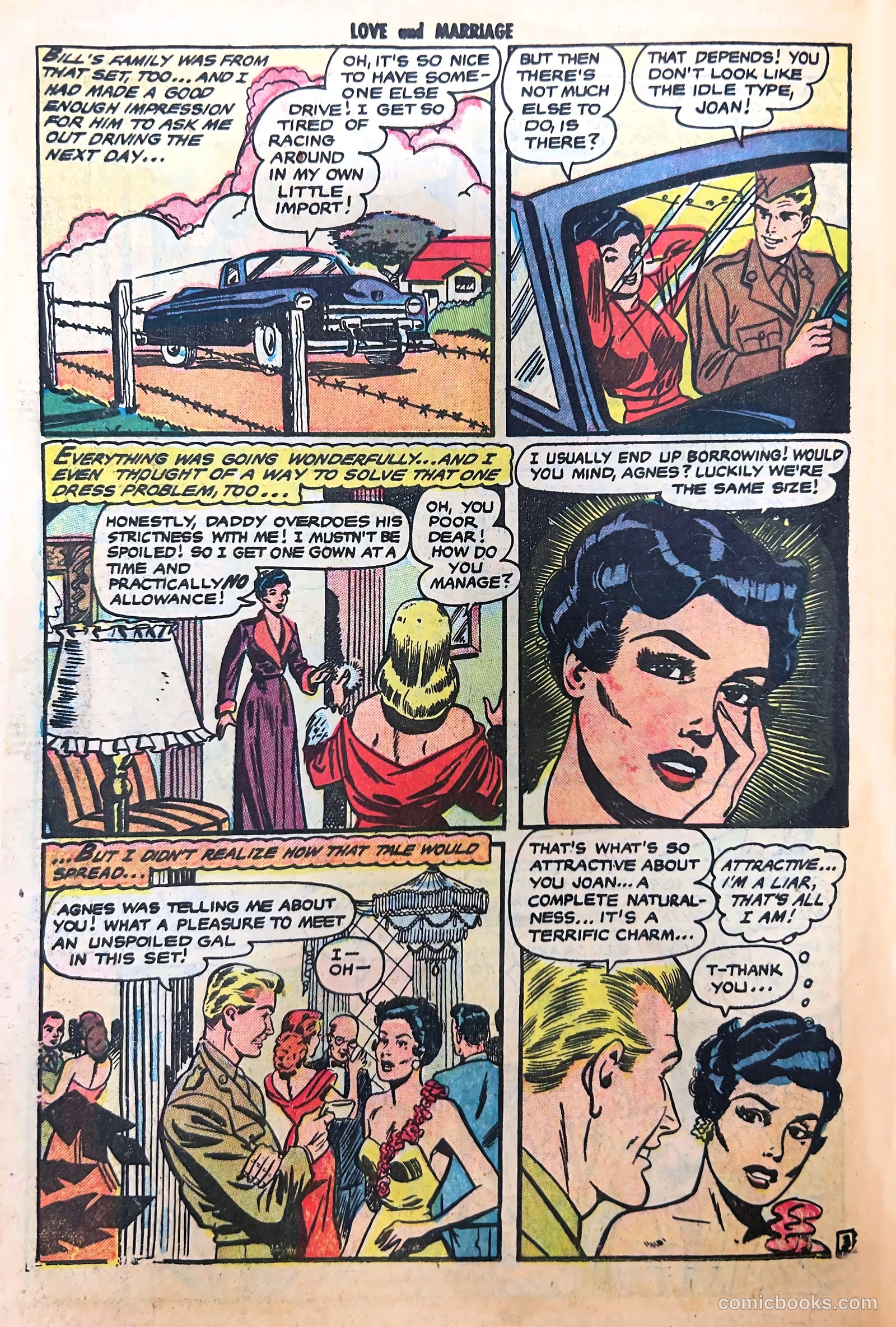 Love and Marriage #14 (1954) — page 22 of 36