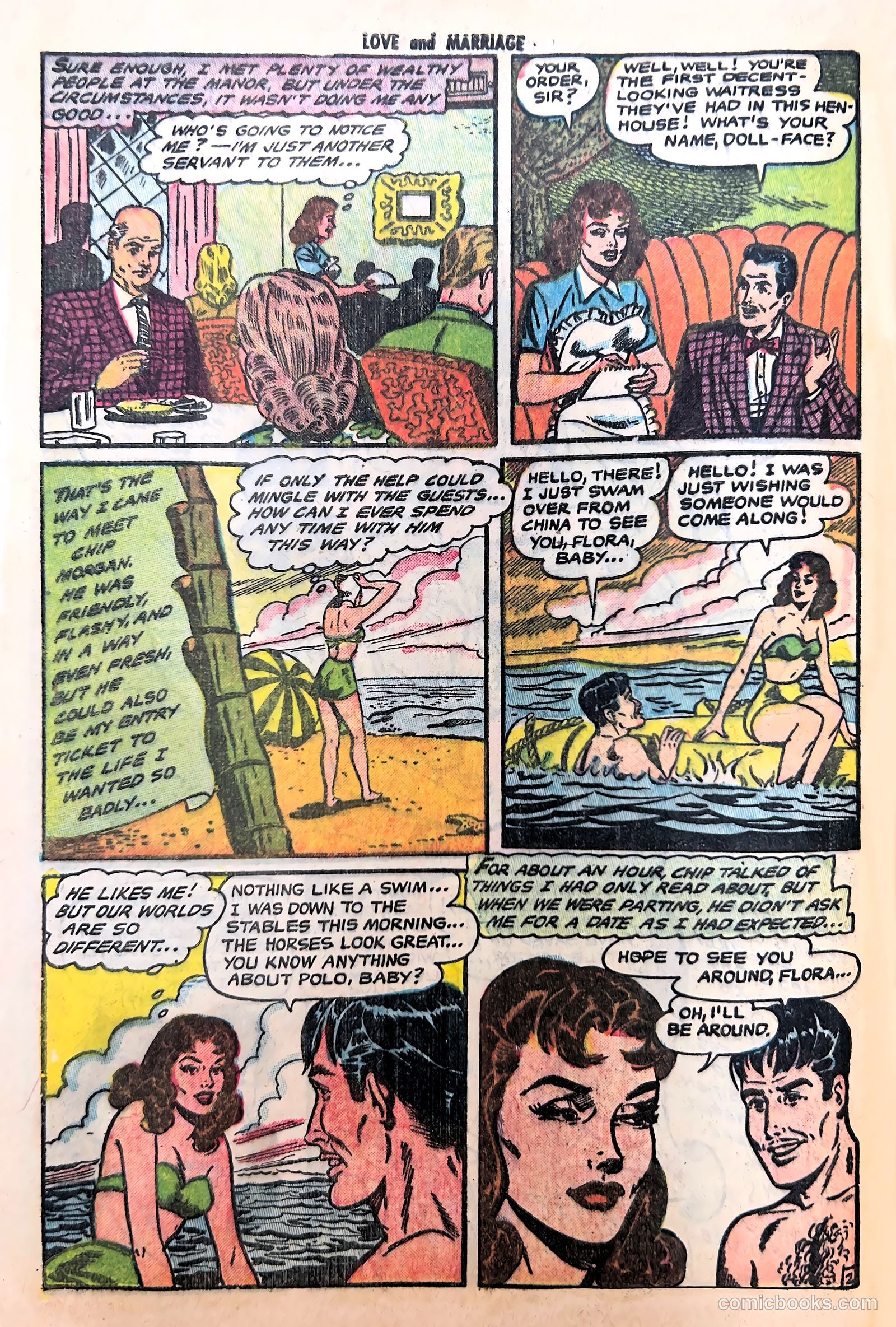 Love and Marriage #14 (1954) — page 28 of 36