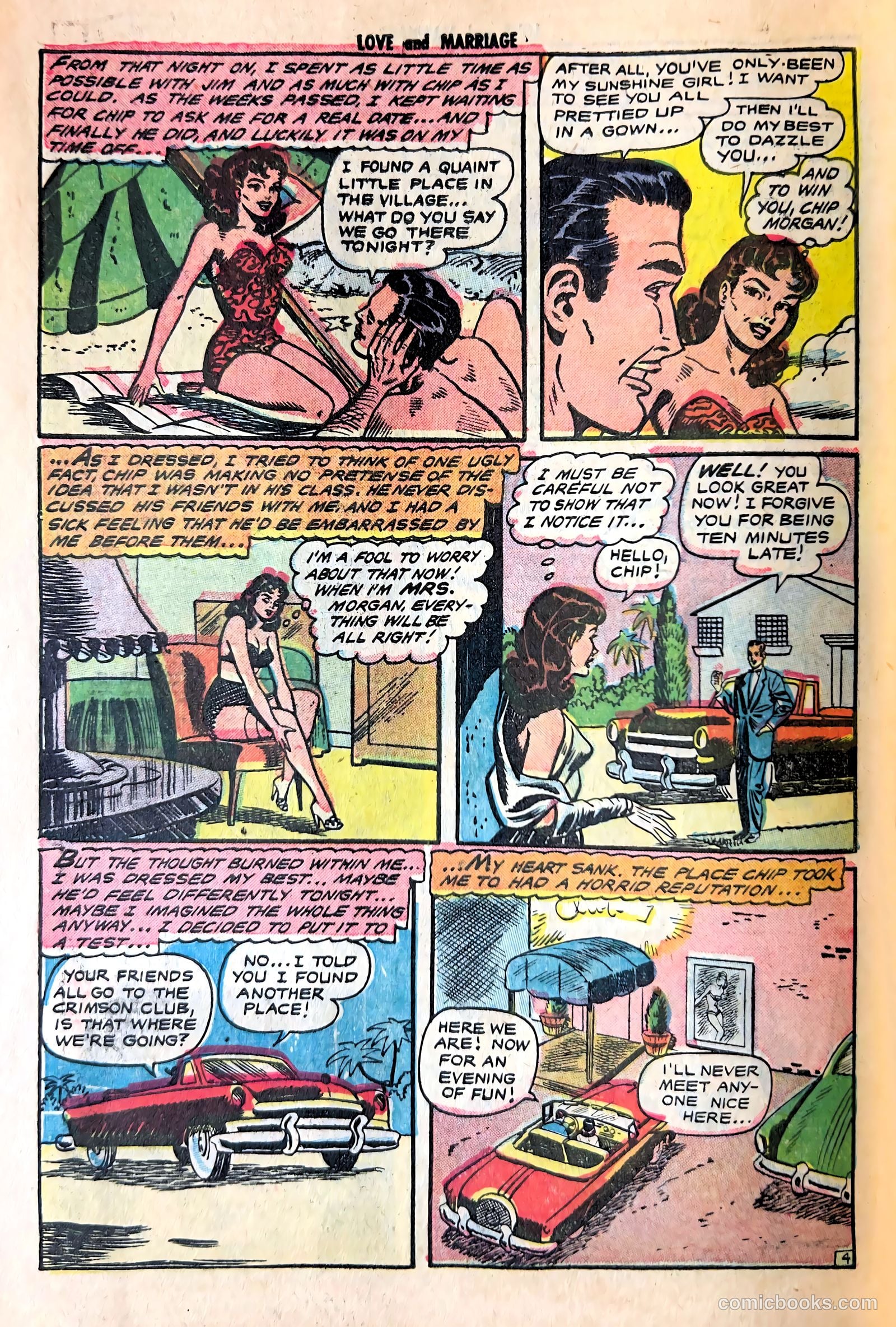 Love and Marriage #14 (1954) — page 30 of 36