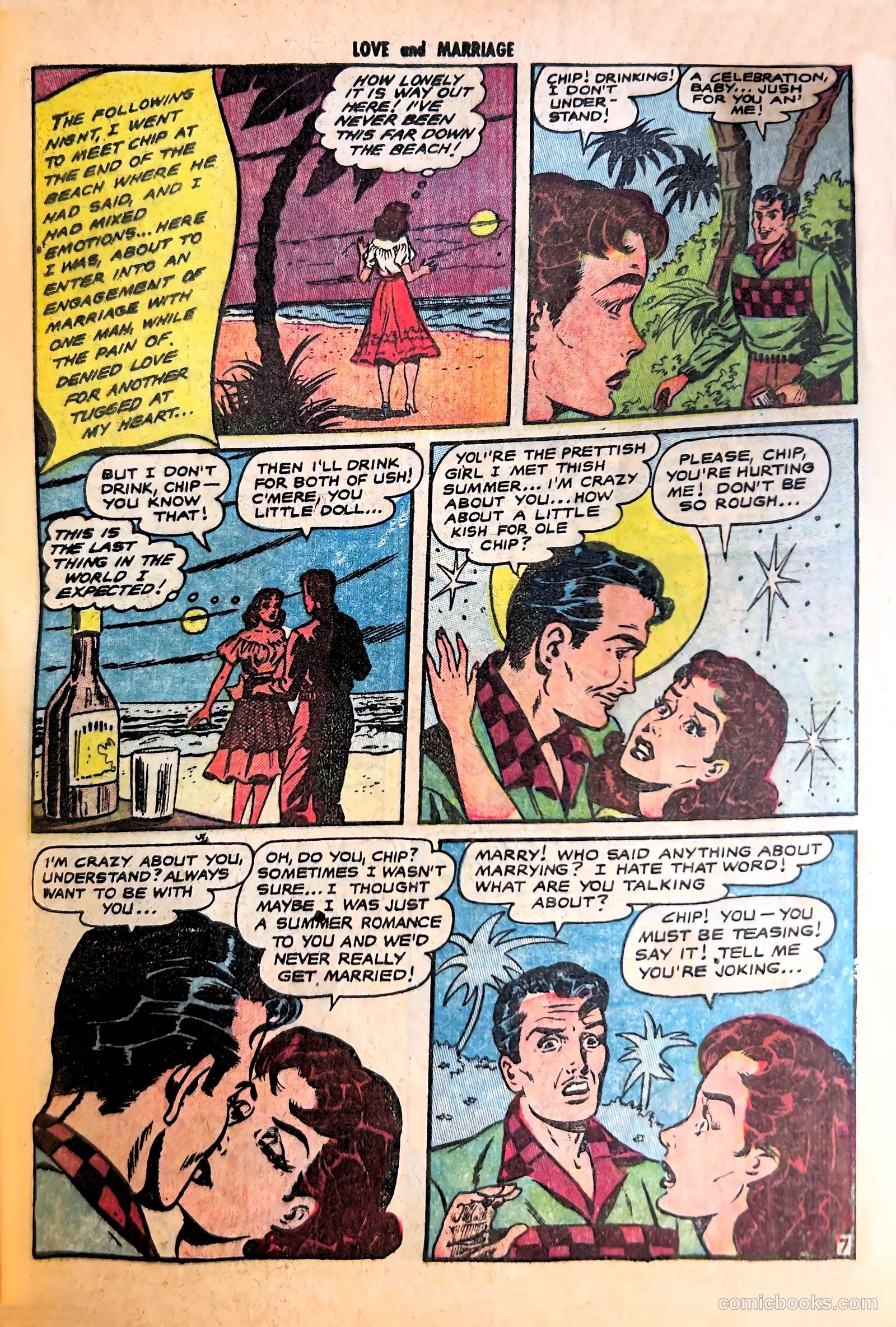Love and Marriage #14 (1954) — page 33 of 36