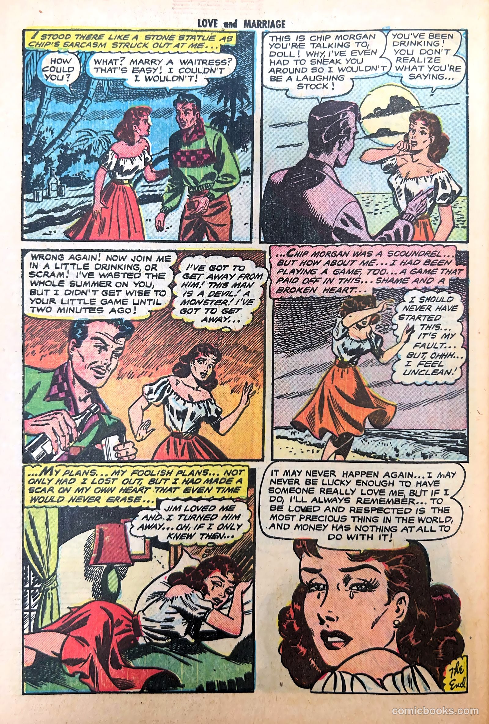 Love and Marriage #14 (1954) — page 34 of 36