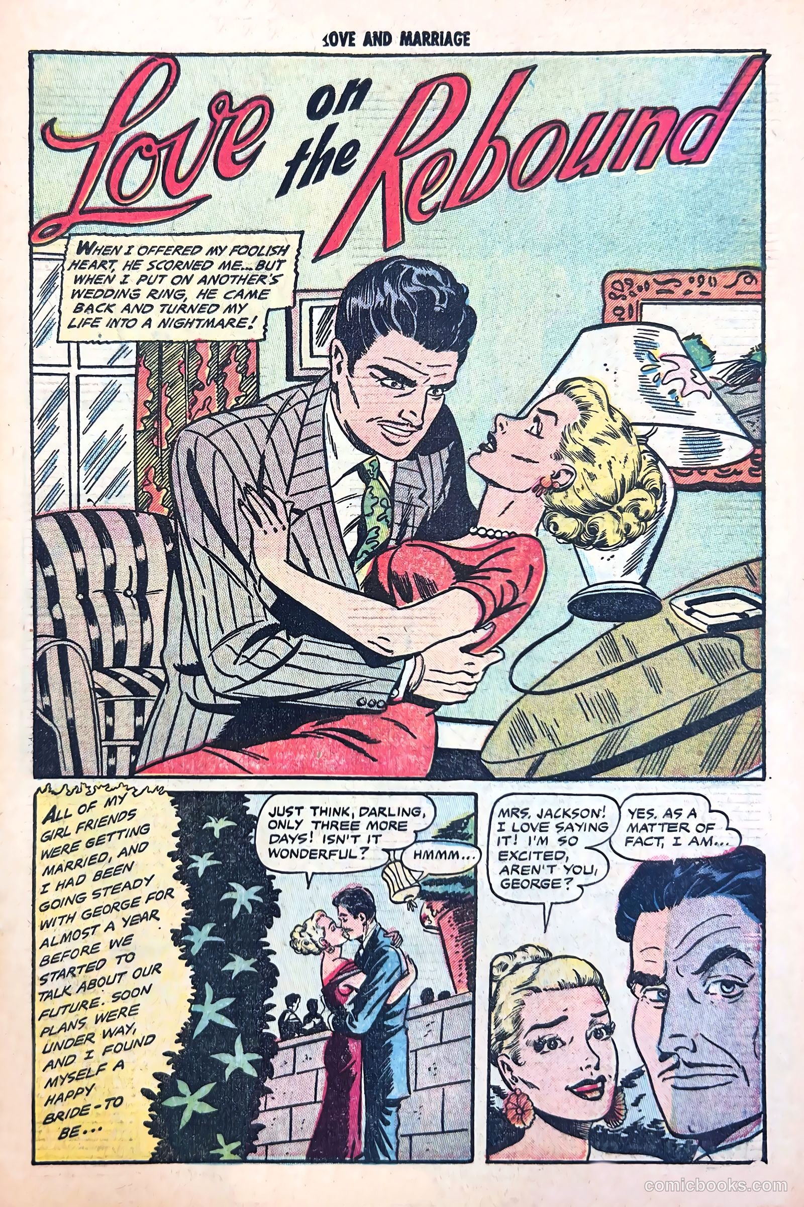 Love and Marriage #15 (1954) — page 3 of 36