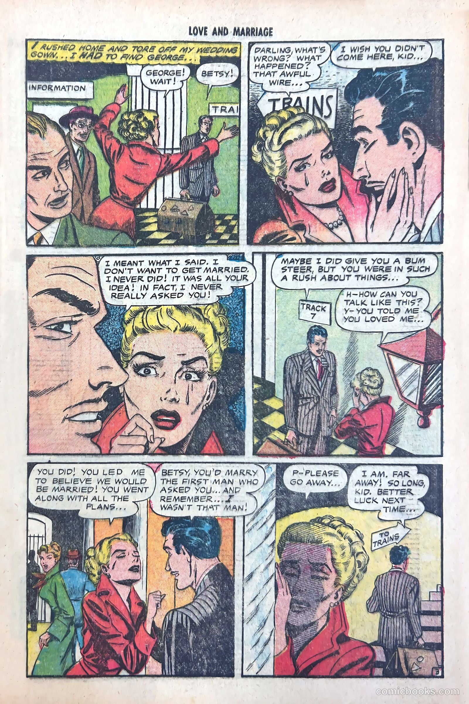 Love and Marriage #15 (1954) — page 5 of 36