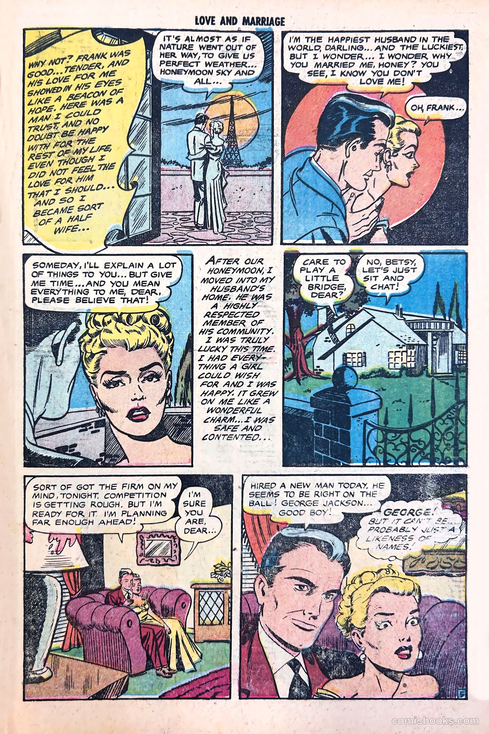 Love and Marriage #15 (1954) — page 7 of 36