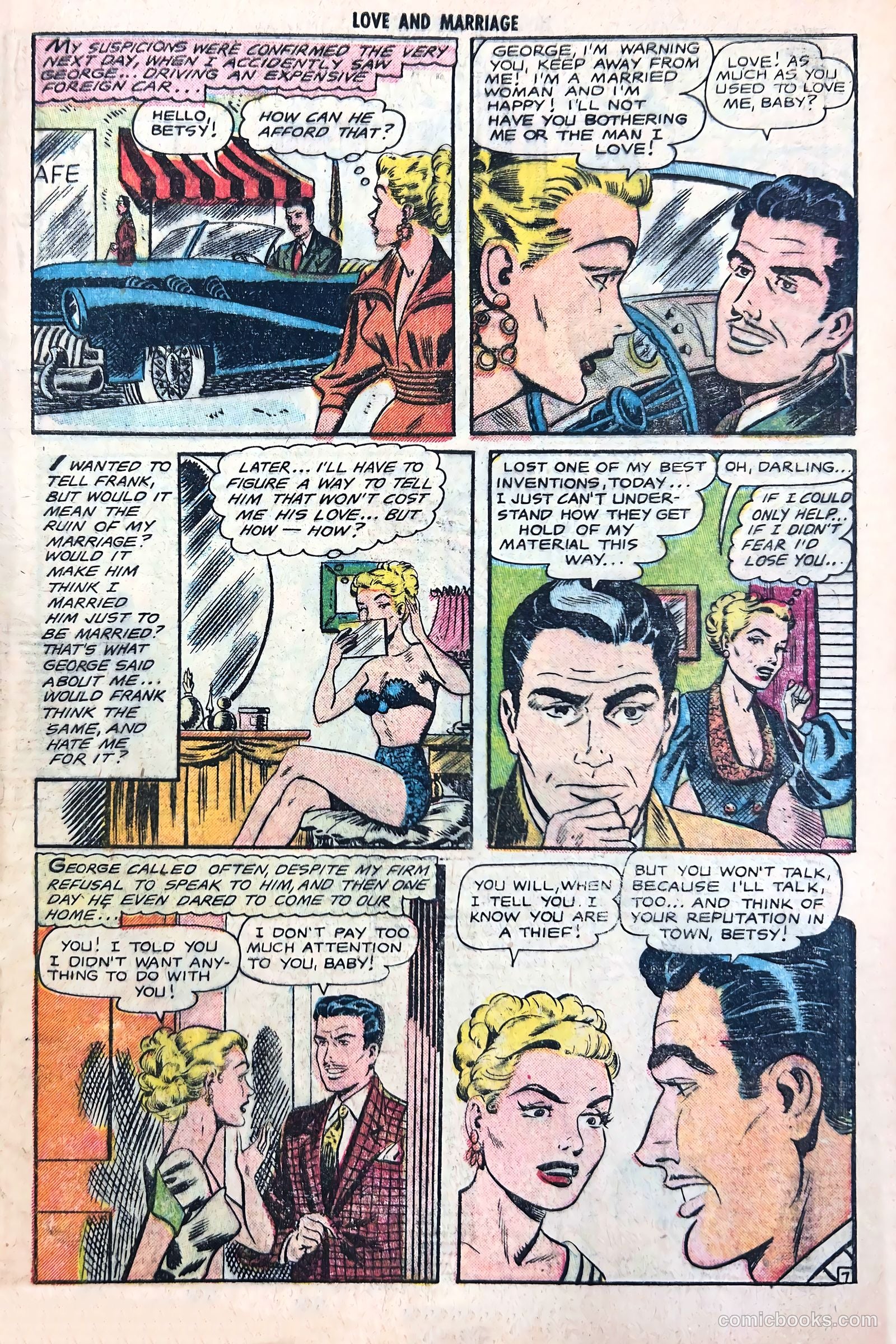 Love and Marriage #15 (1954) — page 9 of 36
