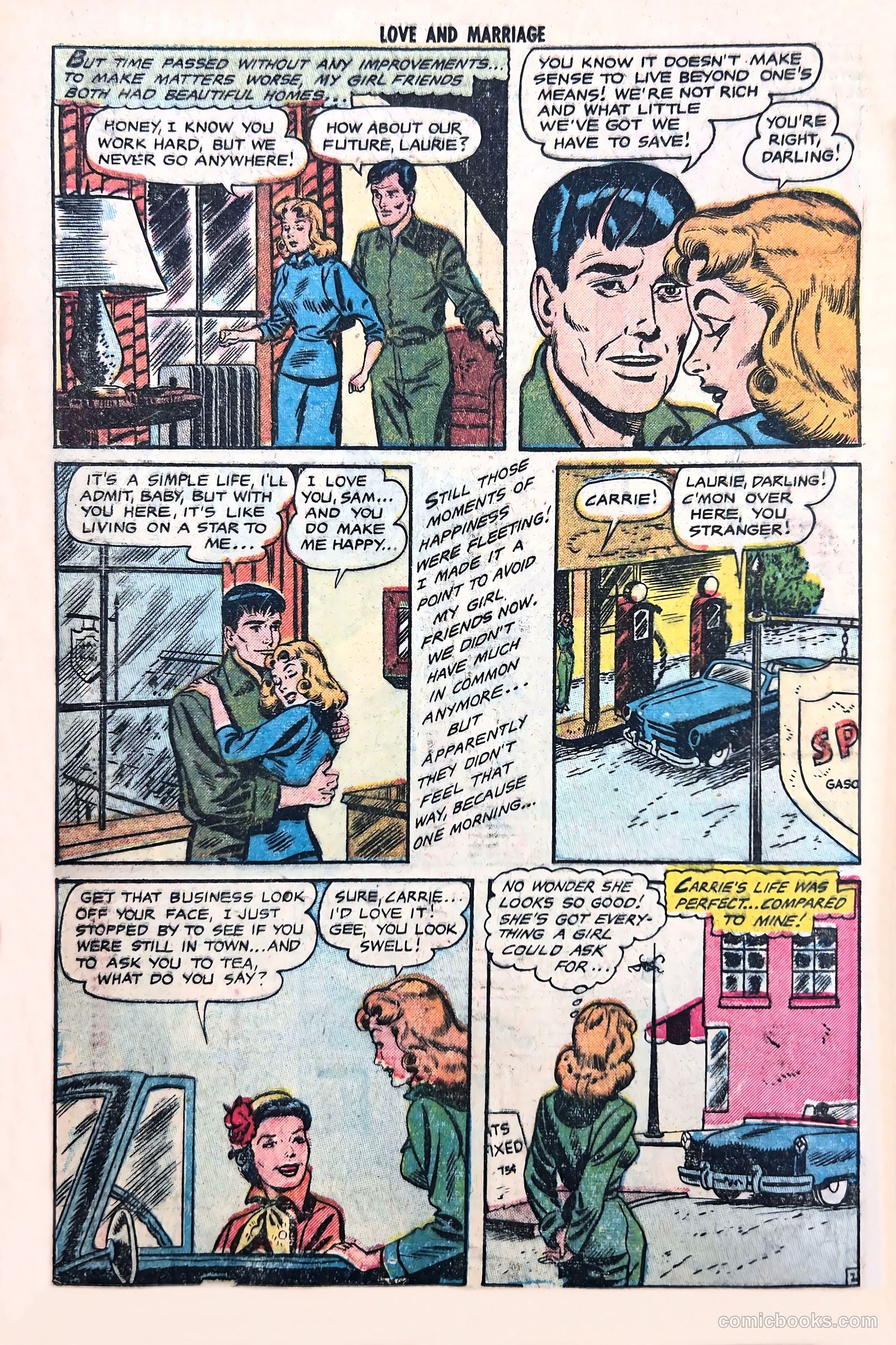 Love and Marriage #15 (1954) — page 12 of 36
