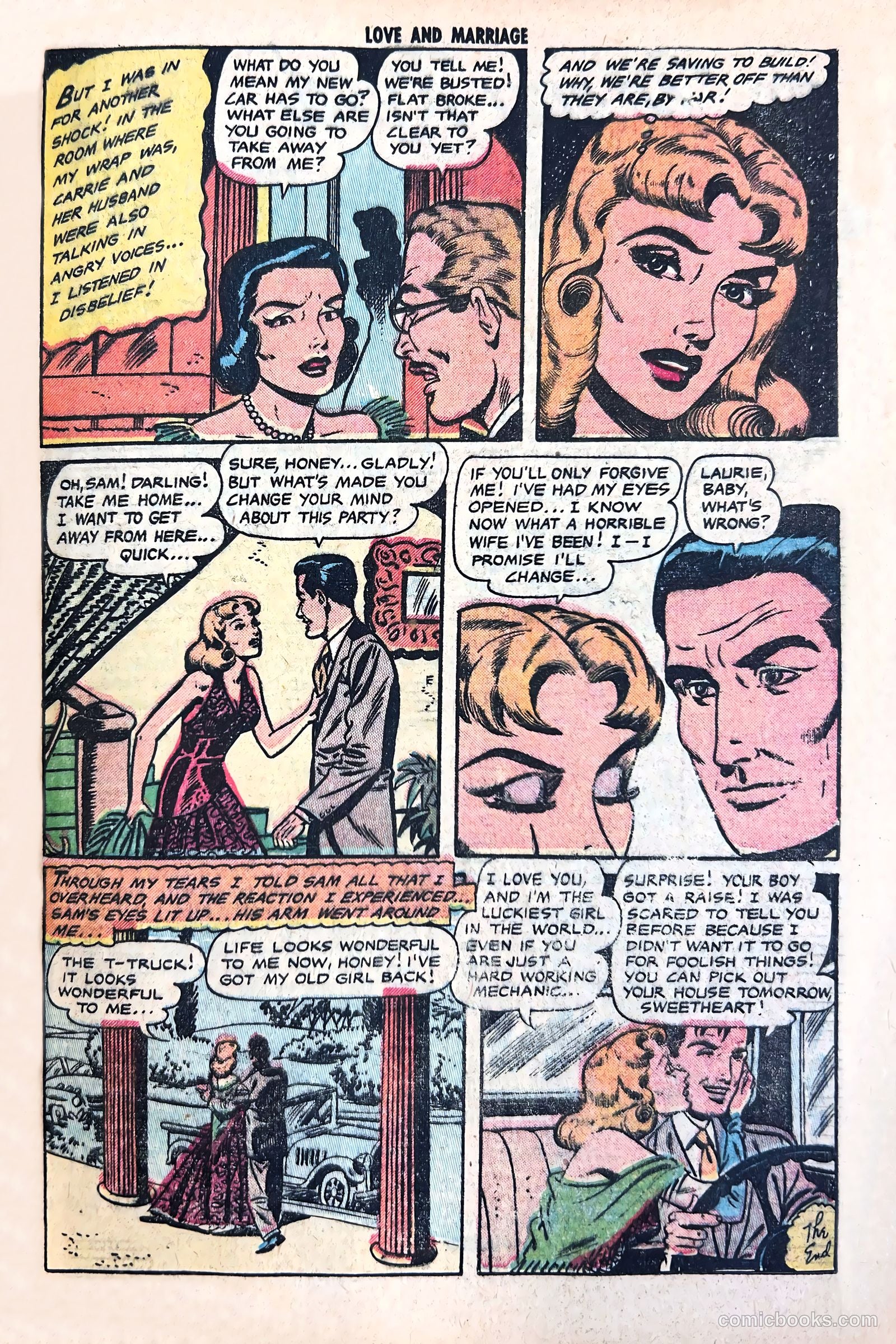 Love and Marriage #15 (1954) — page 17 of 36