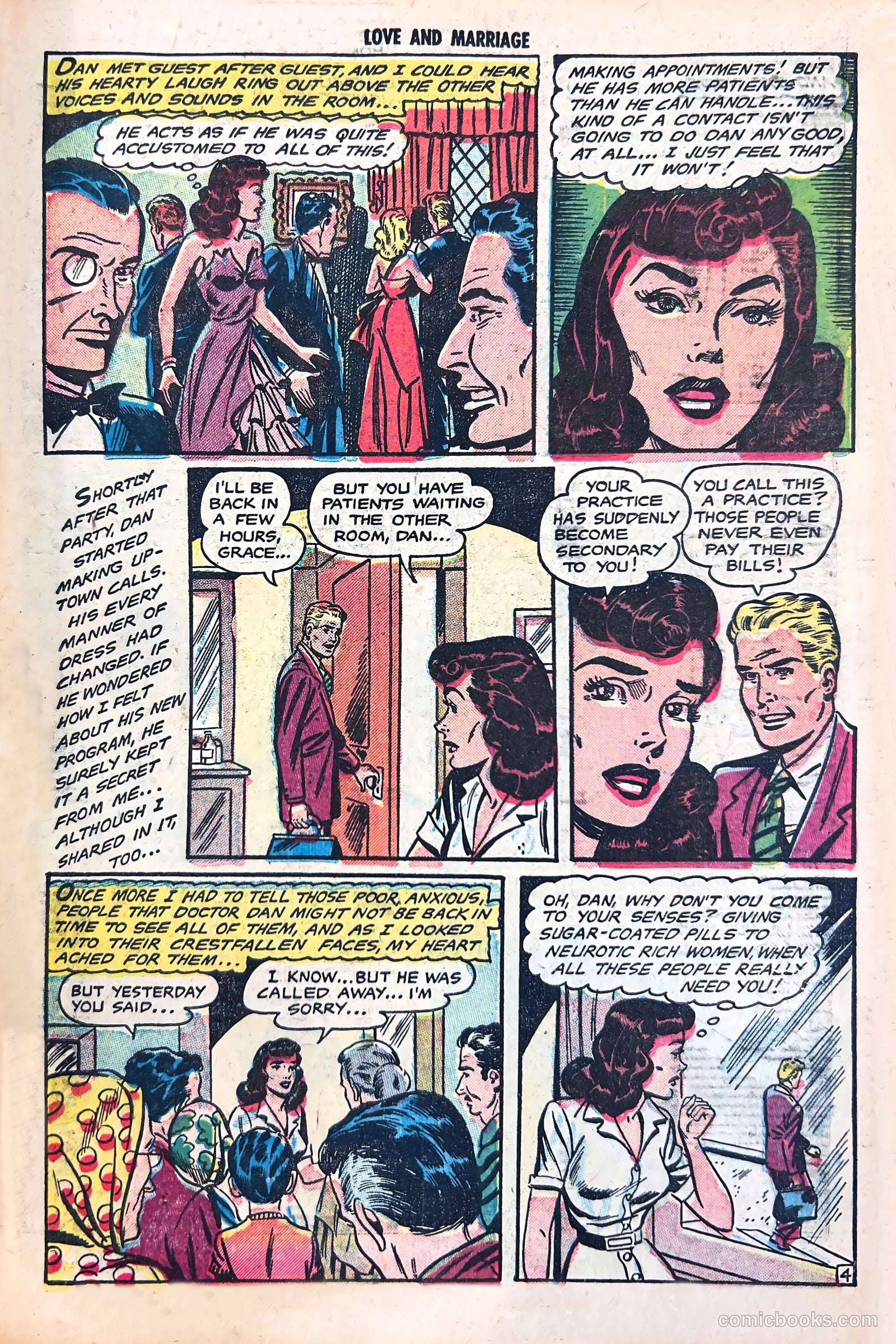 Love and Marriage #15 (1954) — page 23 of 36