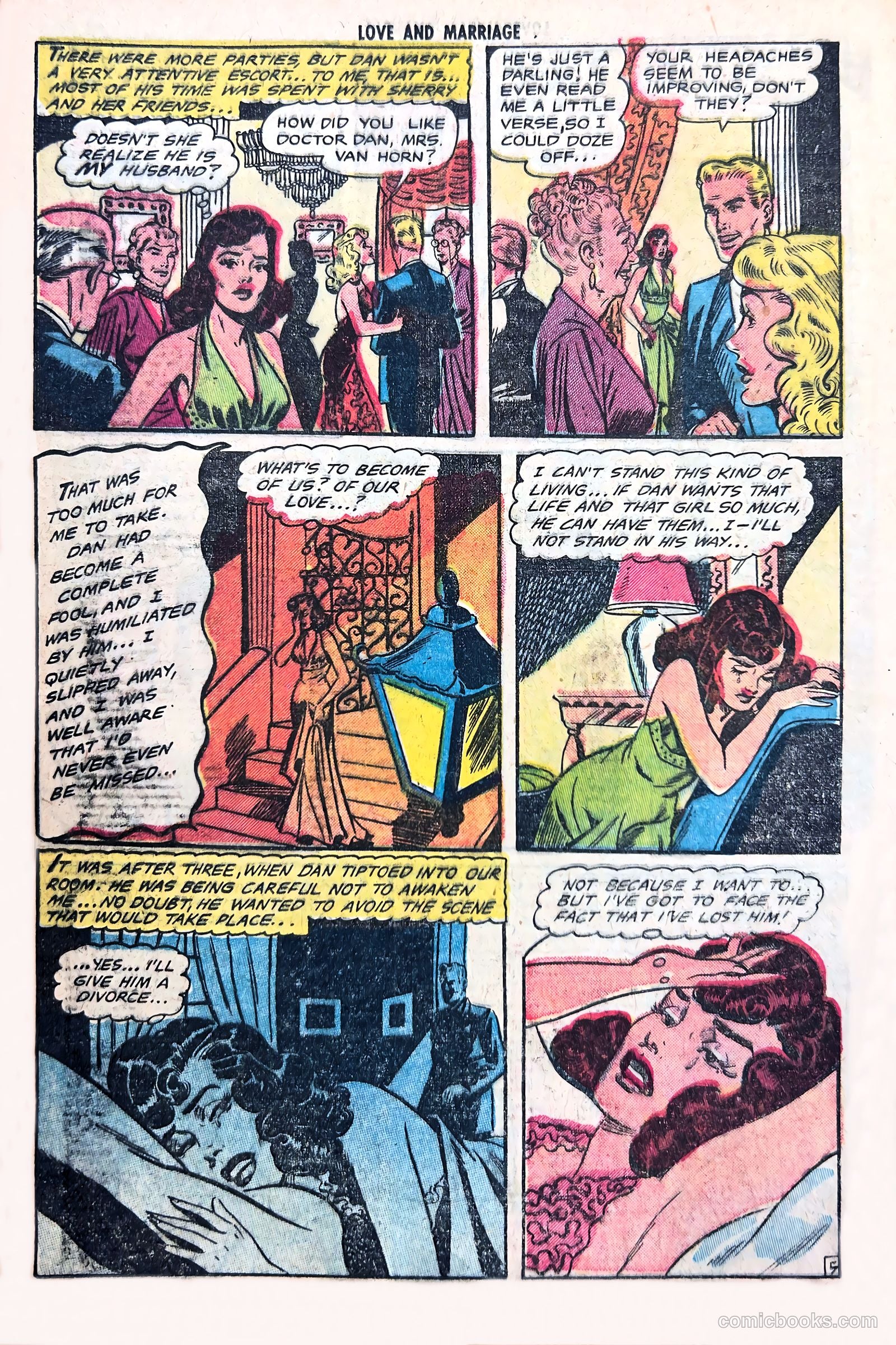 Love and Marriage #15 (1954) — page 24 of 36
