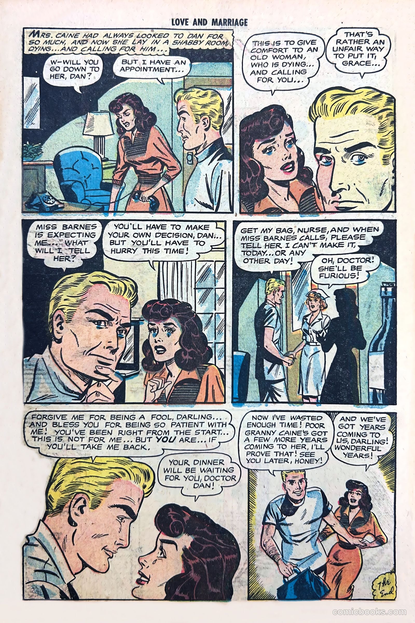 Love and Marriage #15 (1954) — page 26 of 36