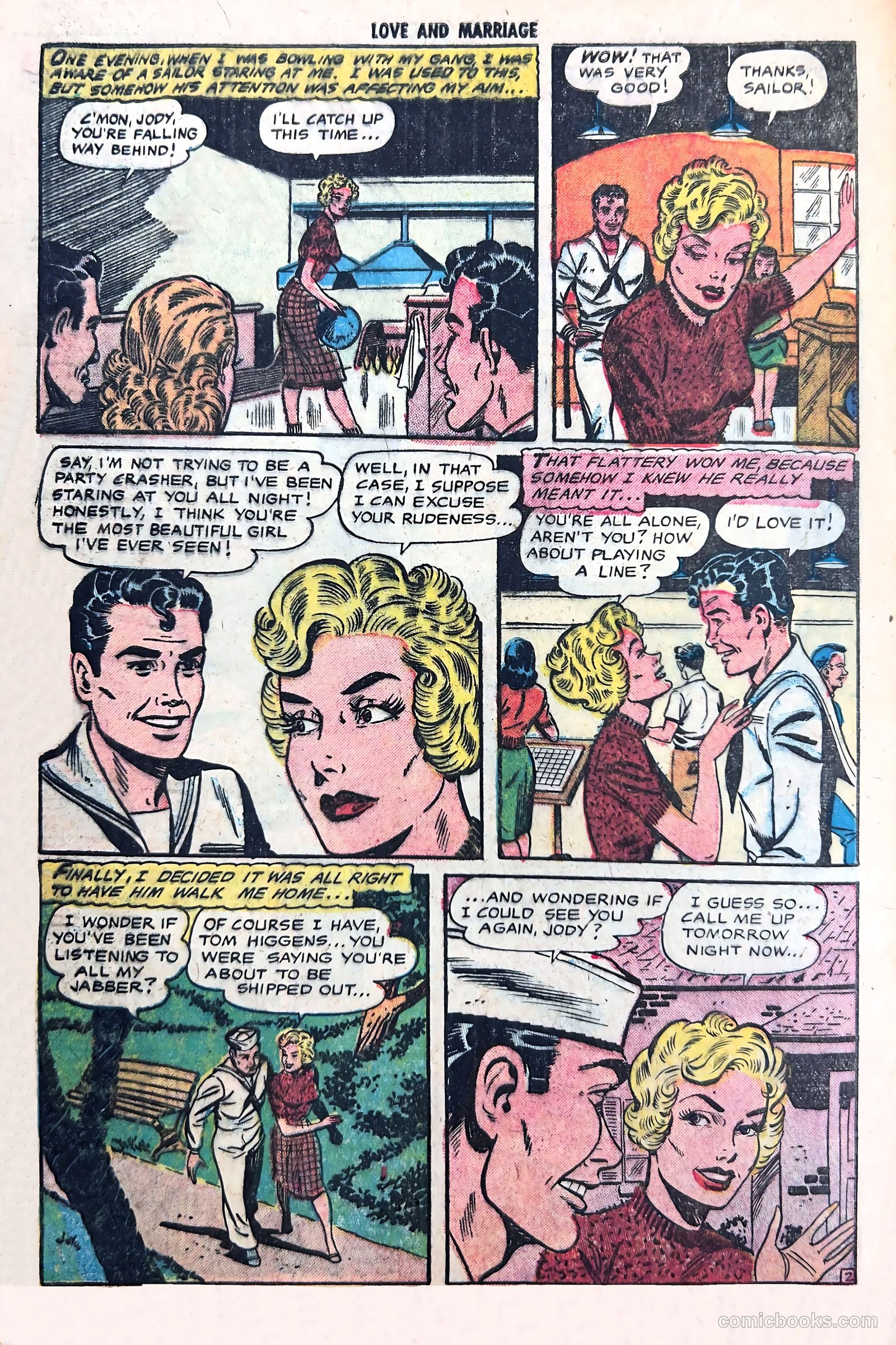Love and Marriage #15 (1954) — page 28 of 36