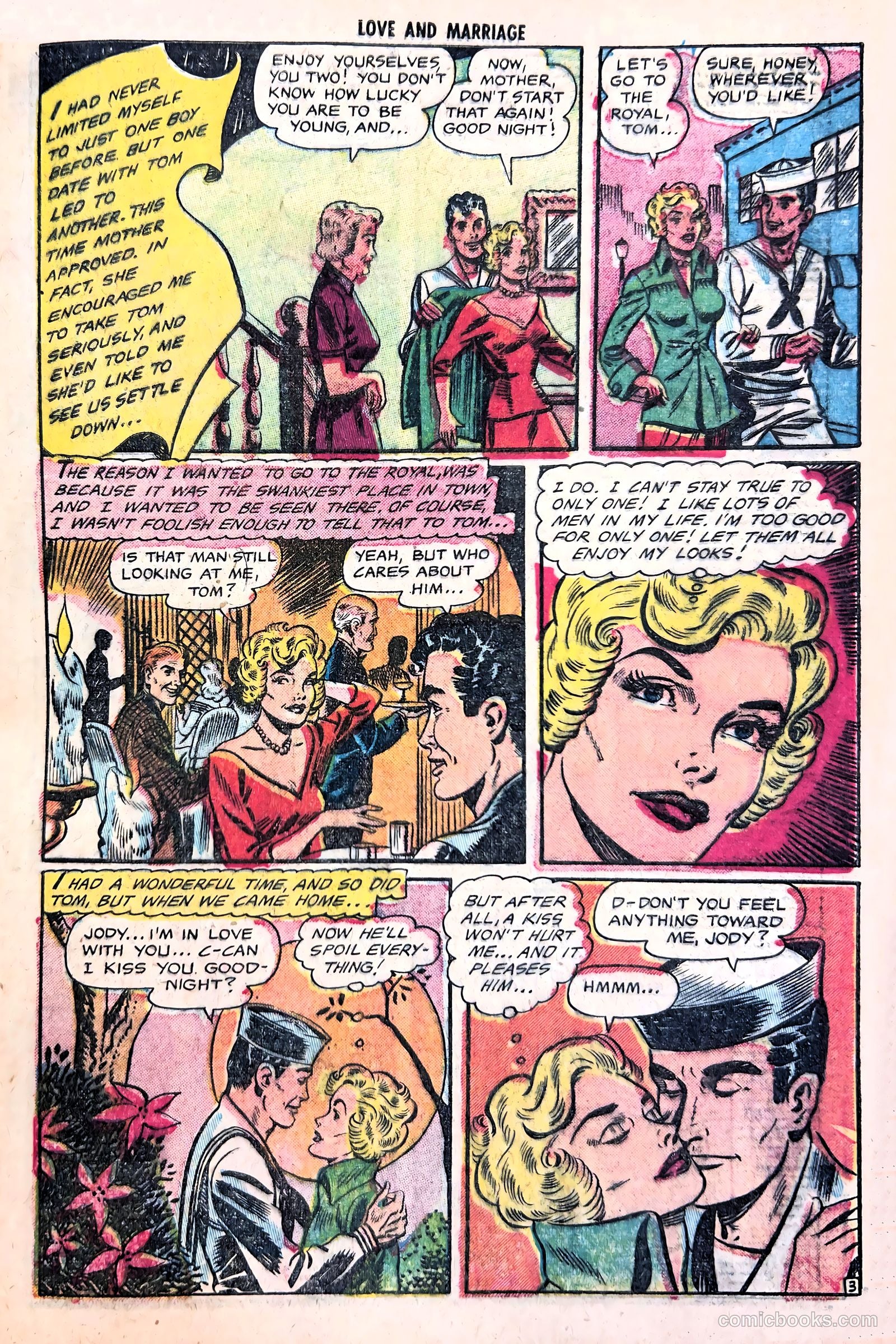 Love and Marriage #15 (1954) — page 29 of 36