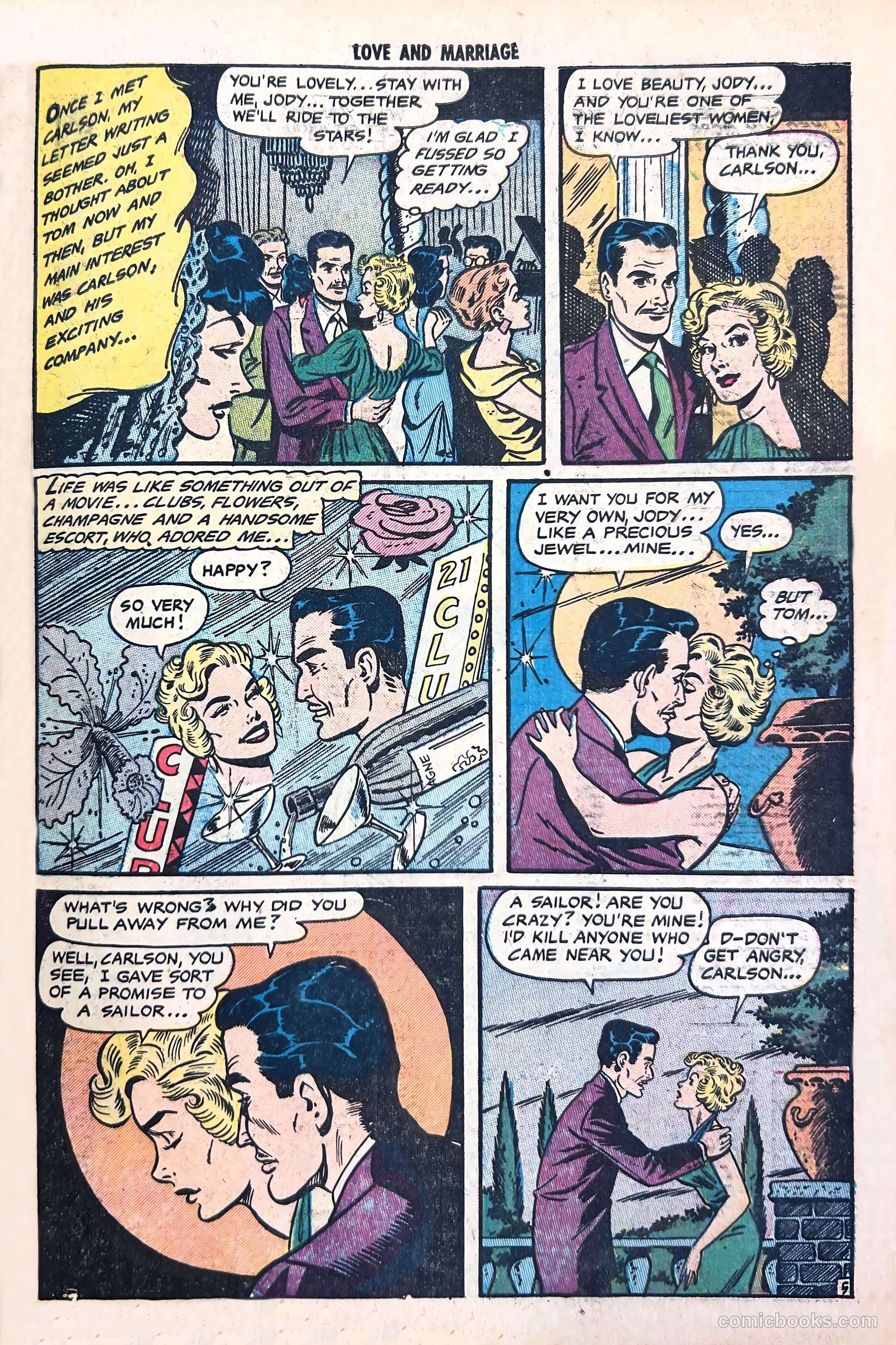 Love and Marriage #15 (1954) — page 31 of 36